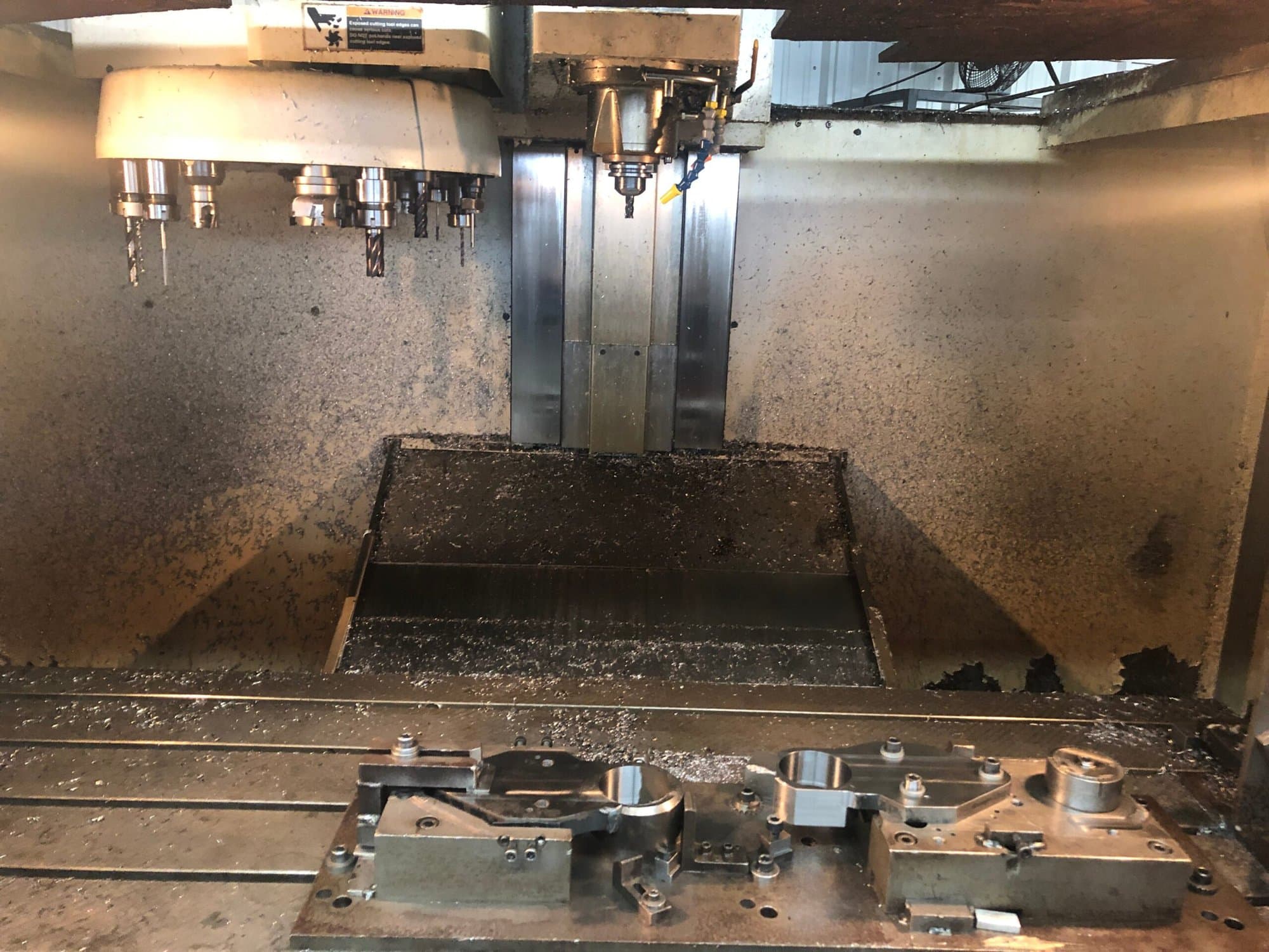 Fadal VMC 8030HT, 2001 - Under Power, Video, High Torque - Image 4