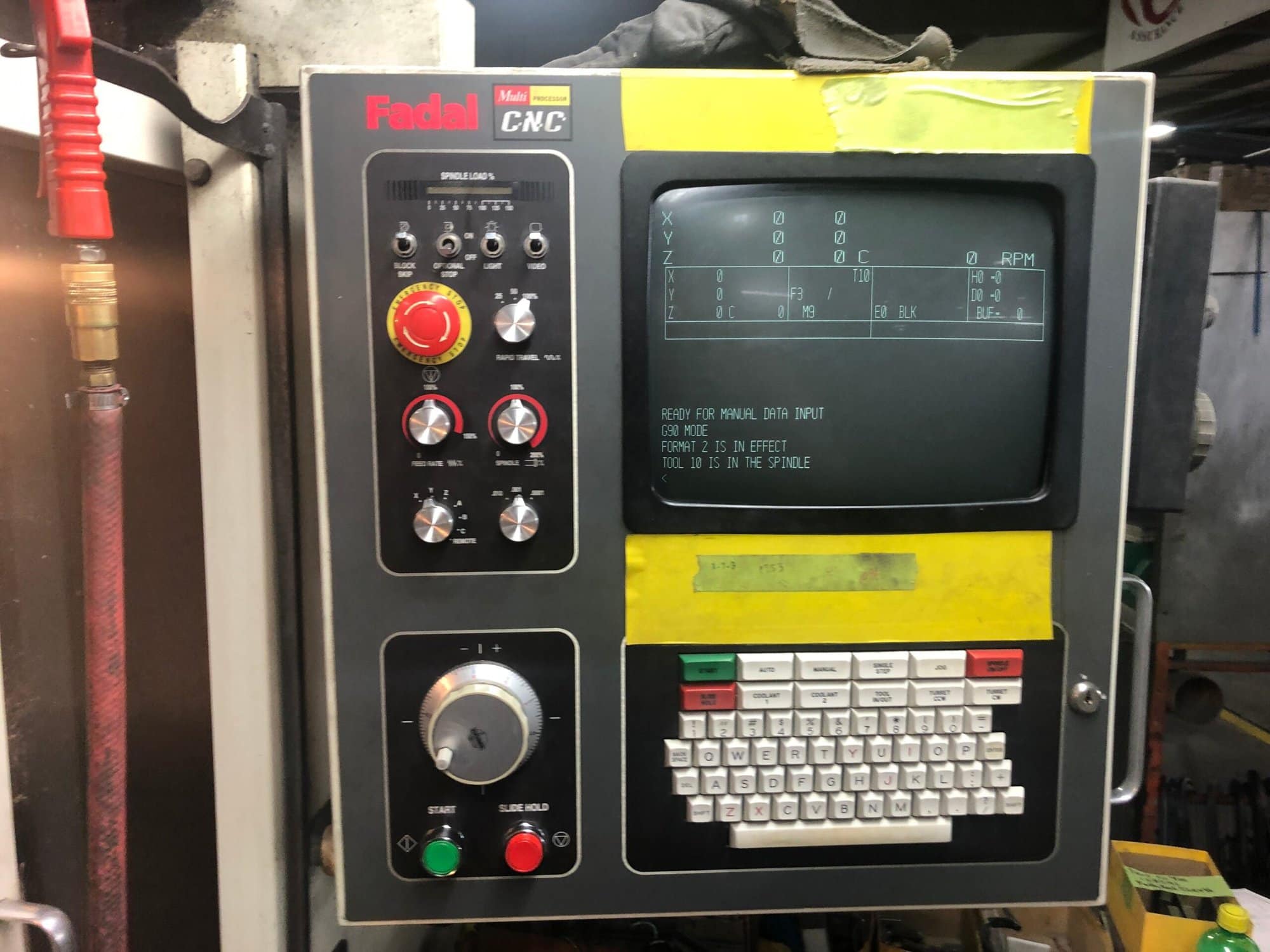 Fadal VMC 8030HT, 2001 - Under Power, Video, High Torque - Image 3
