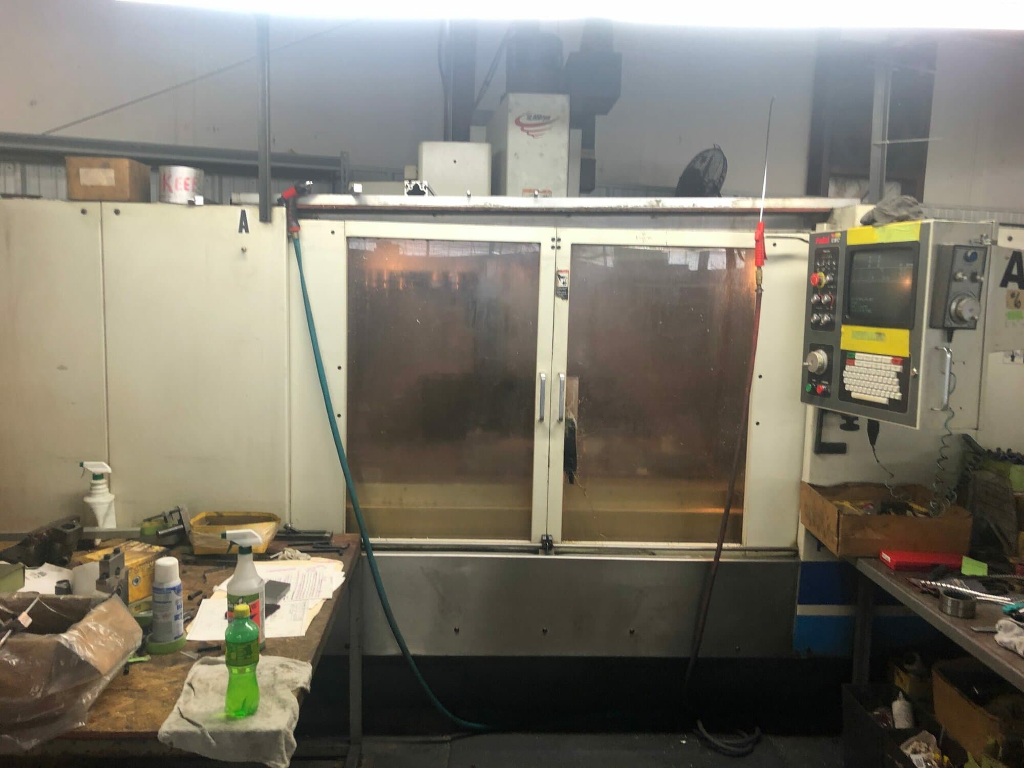Fadal VMC 8030HT, 2001 - Under Power, Video, High Torque - Image 2