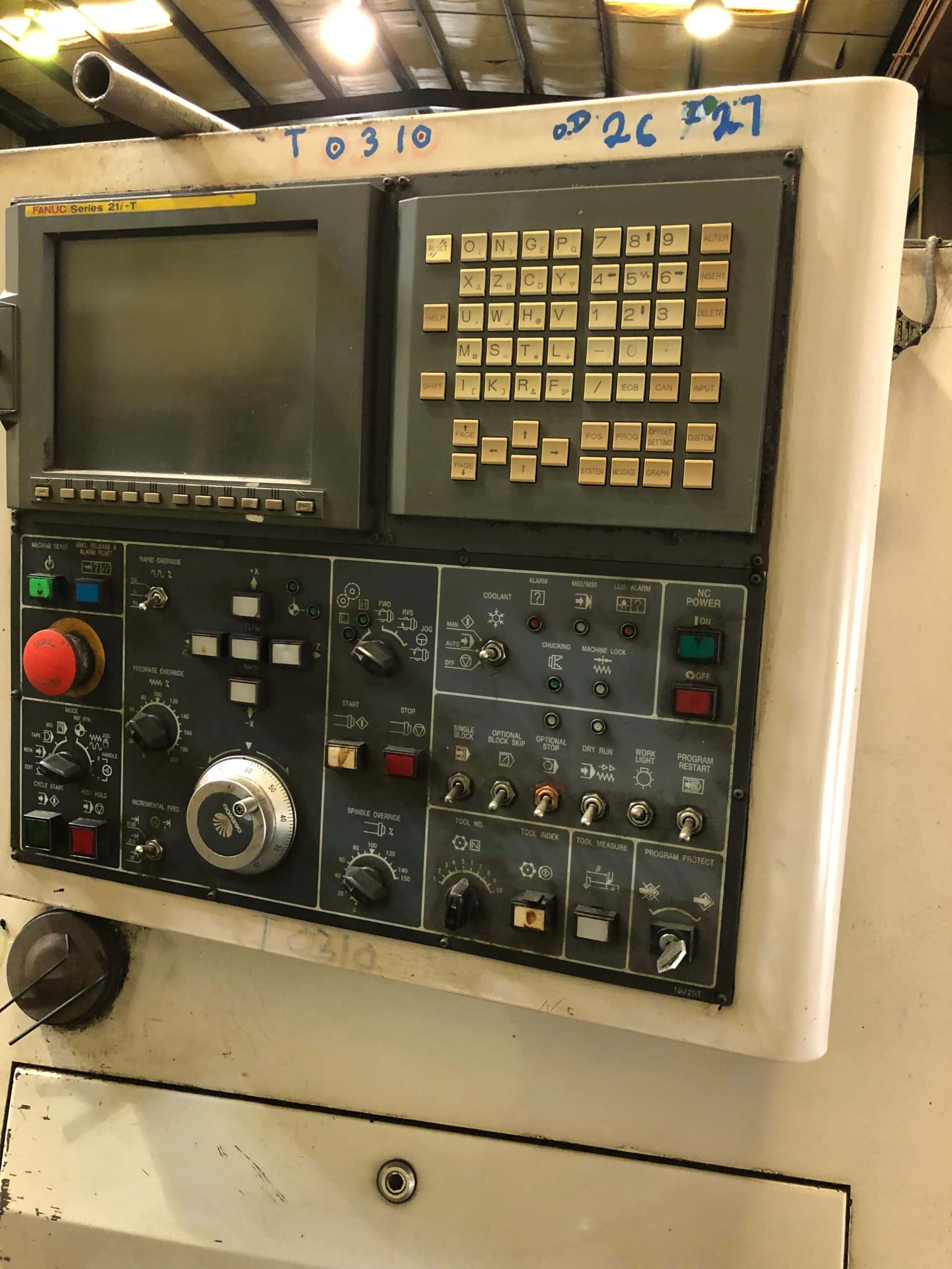 Daewoo Puma 300C CNC Lathe, 1998 - Image 7
