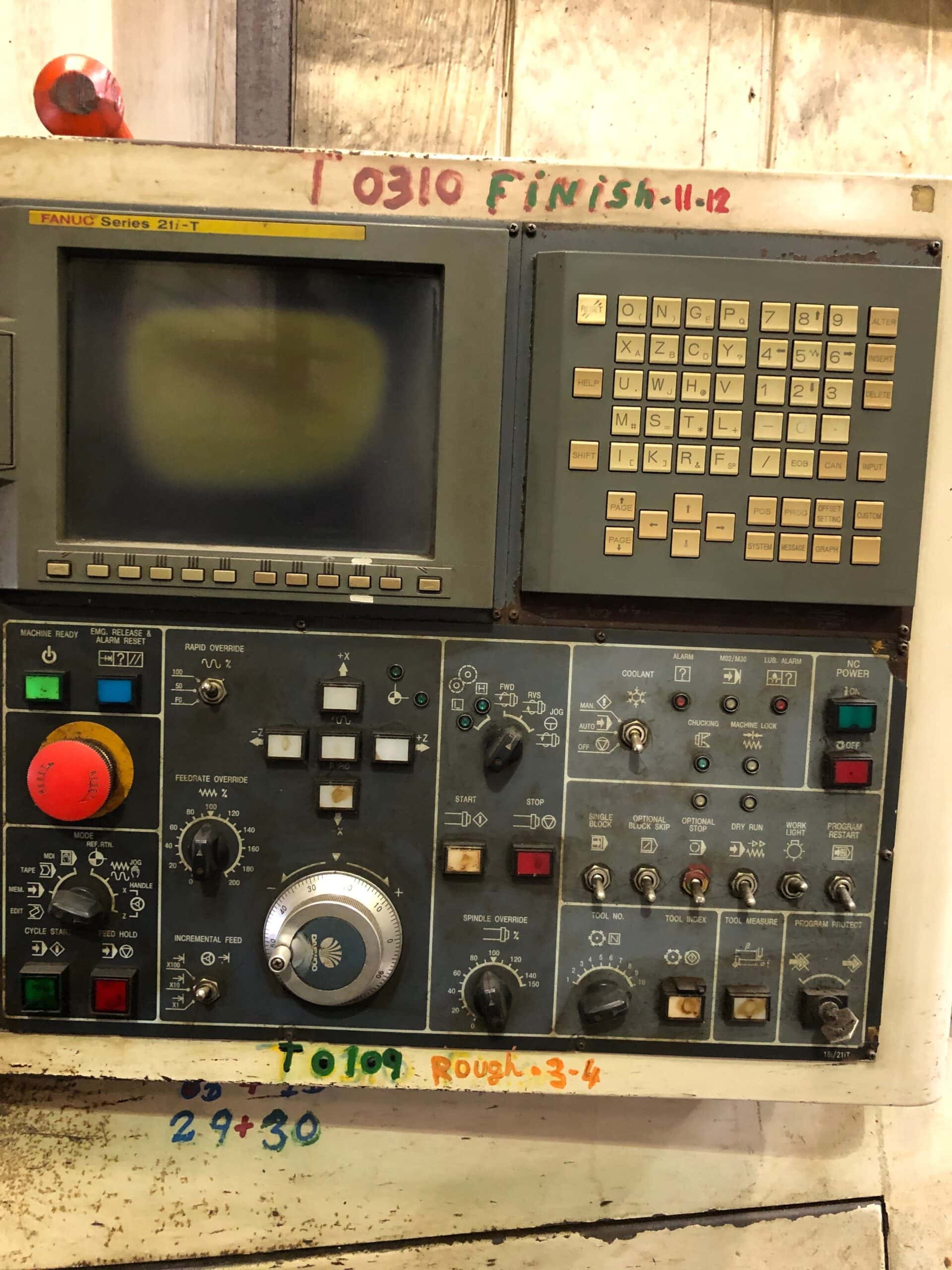 Daewoo Puma 300C CNC Lathe, 1998 - Image 2