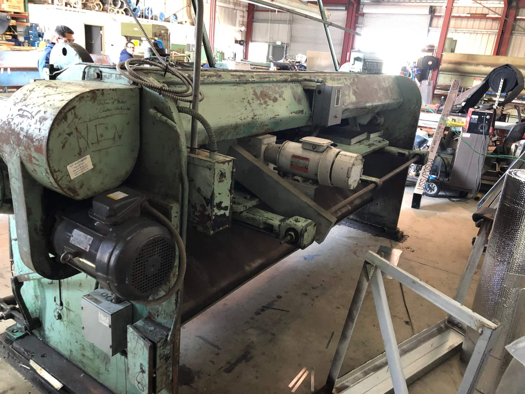 10 Gauge x 10' Cincinnati 1010 Shear - Image 4
