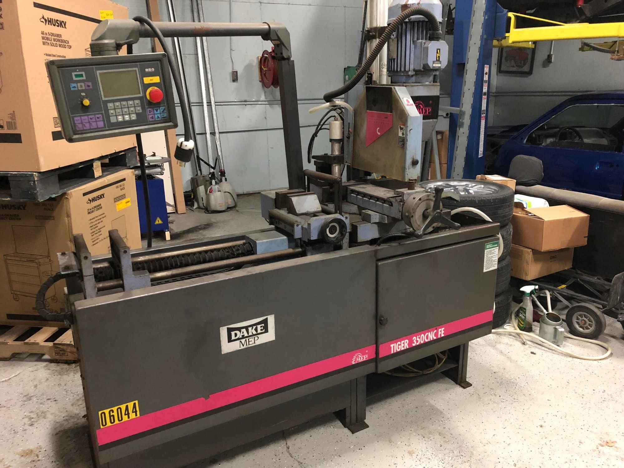 Dake MEP Tiger 350CNC FE Ferrous Cold Saw