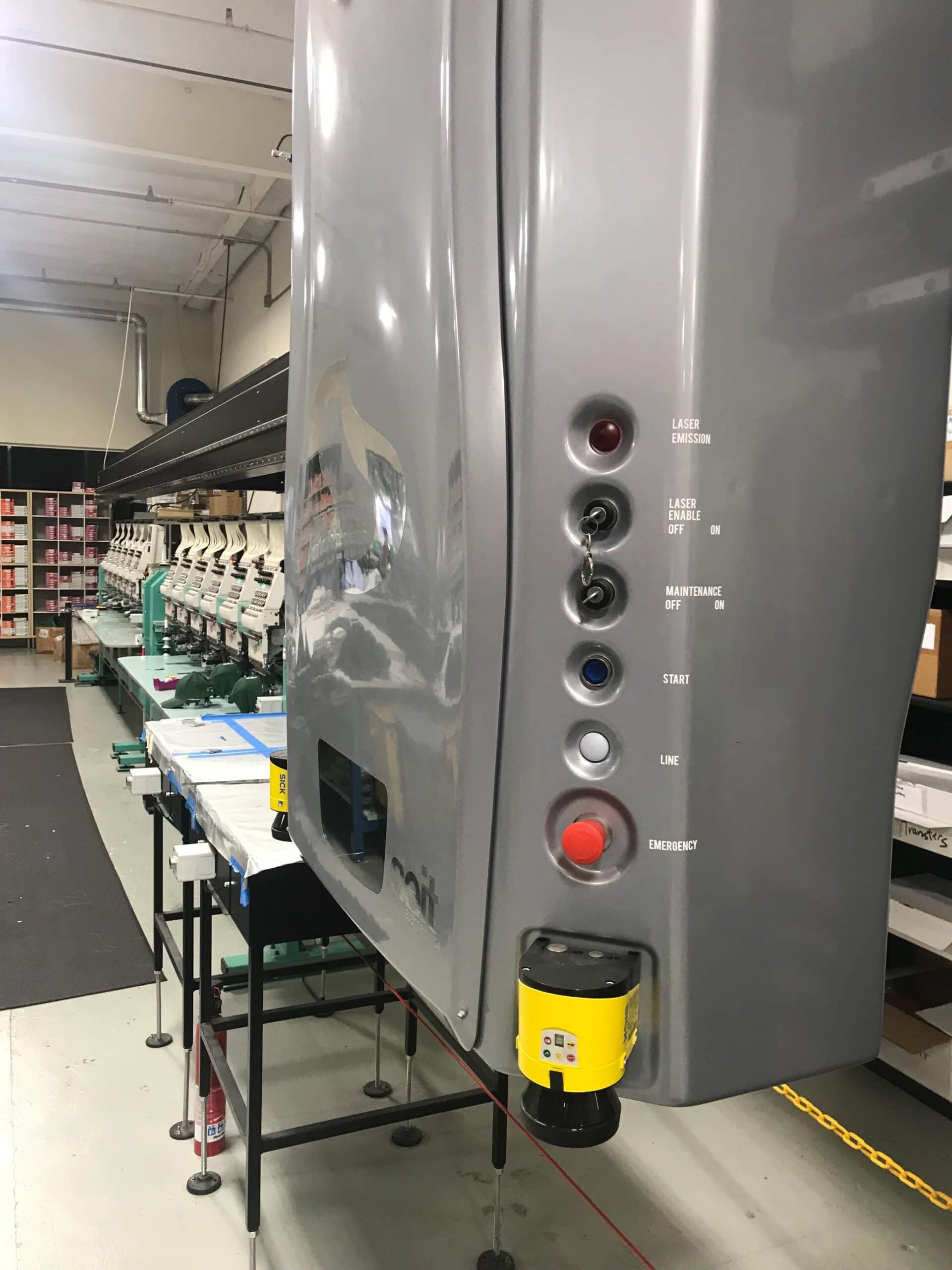 Embroidery Seit Ponte Laser 80W SL10 F300, 2012 - Image 2