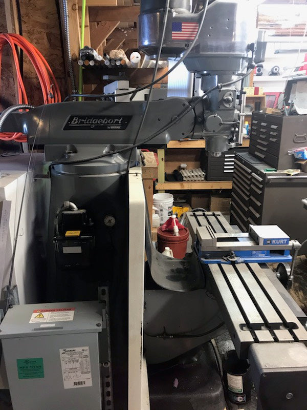 Bridgeport/Hardinge EZ Vision Mill, 2007 - Under Power, Video, Tooling Included - Image 3