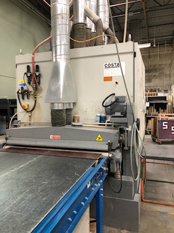 Costa KA CCCT 1350 Wide Belt 4 Head Sander, 2004- 53" Capacity - Image 2
