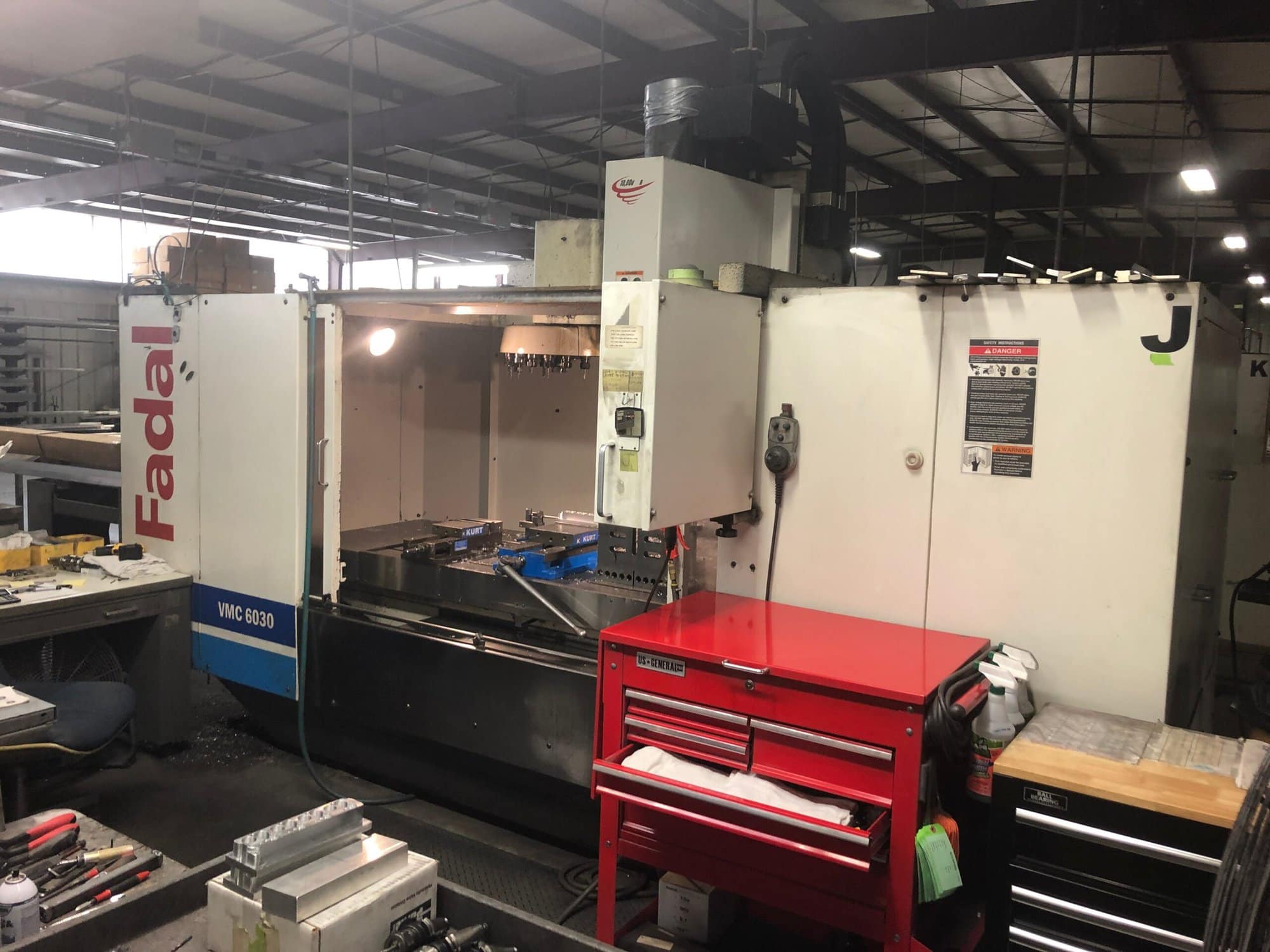 Fadal VMC 6030HT, 2004 - High Torque, 10k RPM, Under Power - Image 2