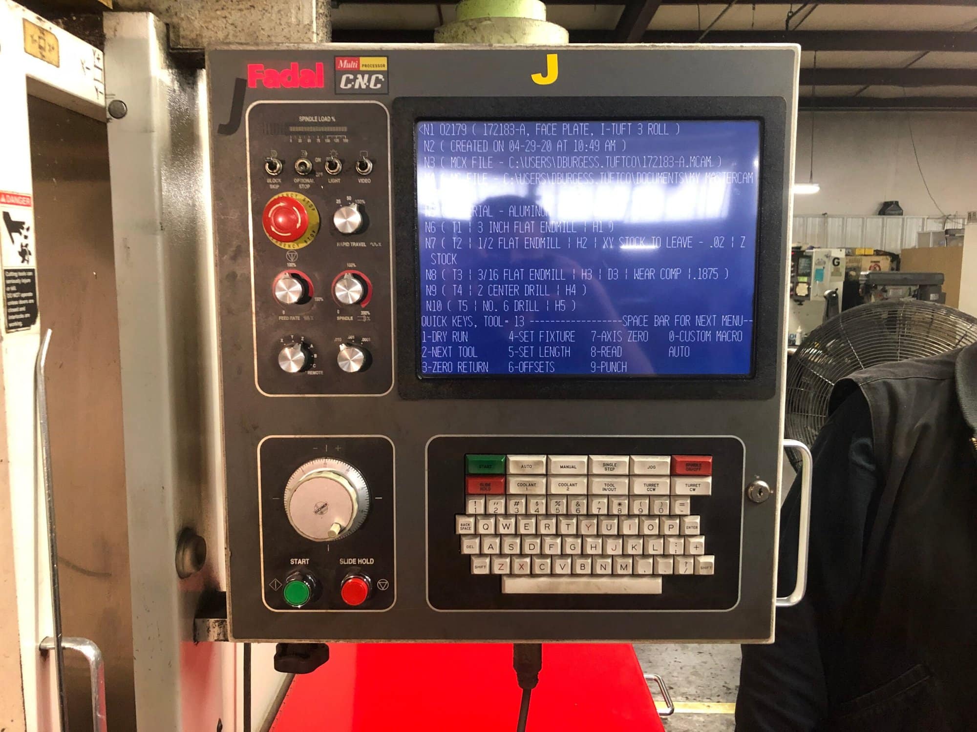 Fadal VMC 6030HT, 2004 - High Torque, 10k RPM, Under Power - Image 4