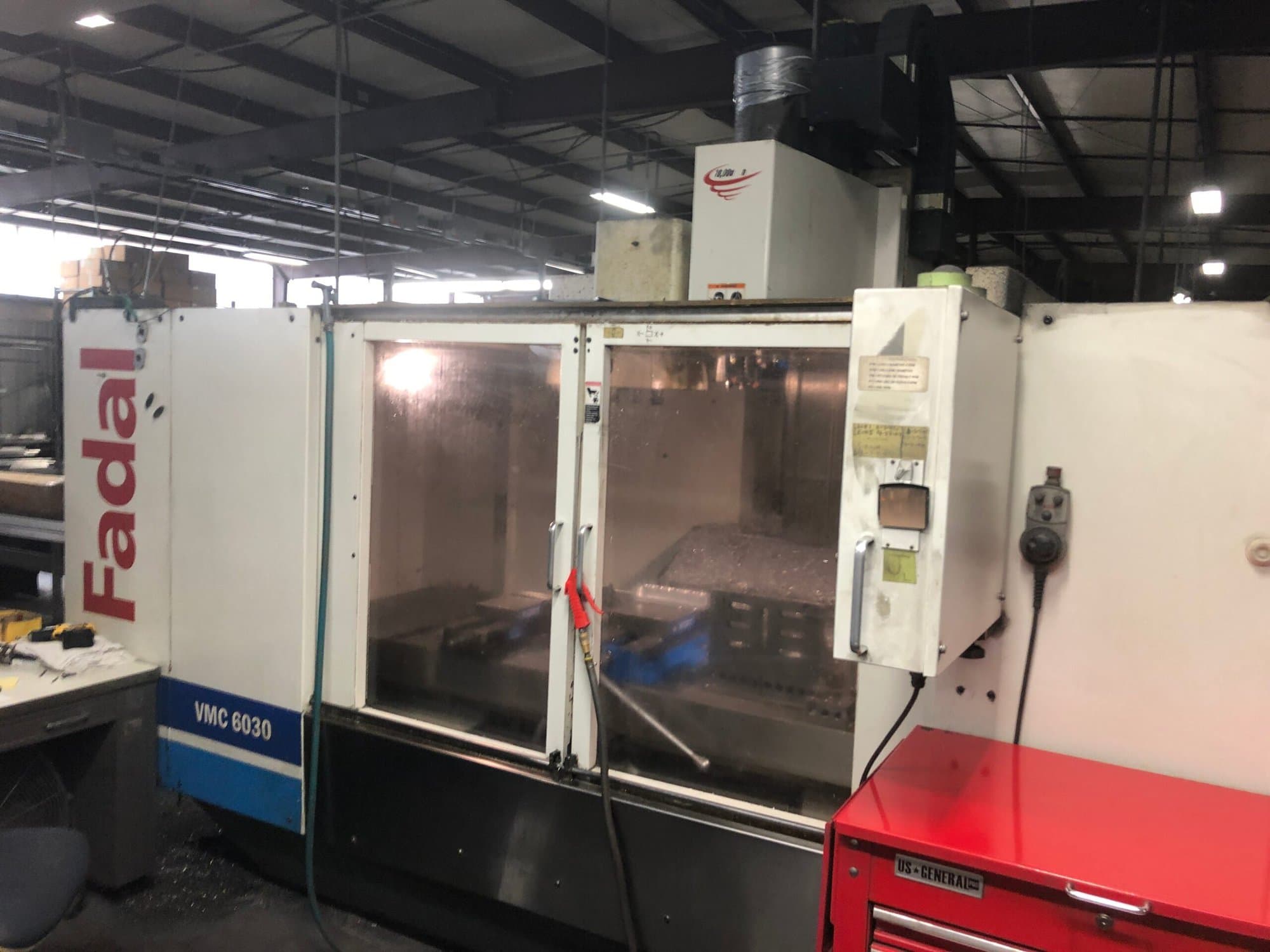 Fadal VMC 6030HT, 2004 - High Torque, 10k RPM, Under Power