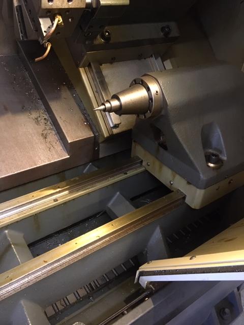 Haas ST-20 CNC Lathe, 2015 - Tailstock, Chip Conveyor - Image 5