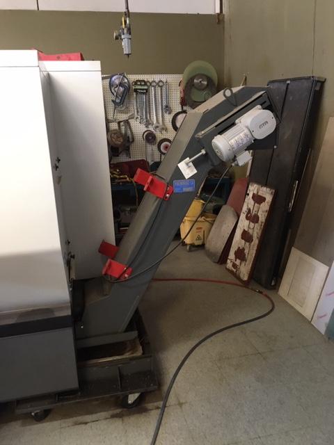Haas ST-20 CNC Lathe, 2015 - Tailstock, Chip Conveyor - Image 10