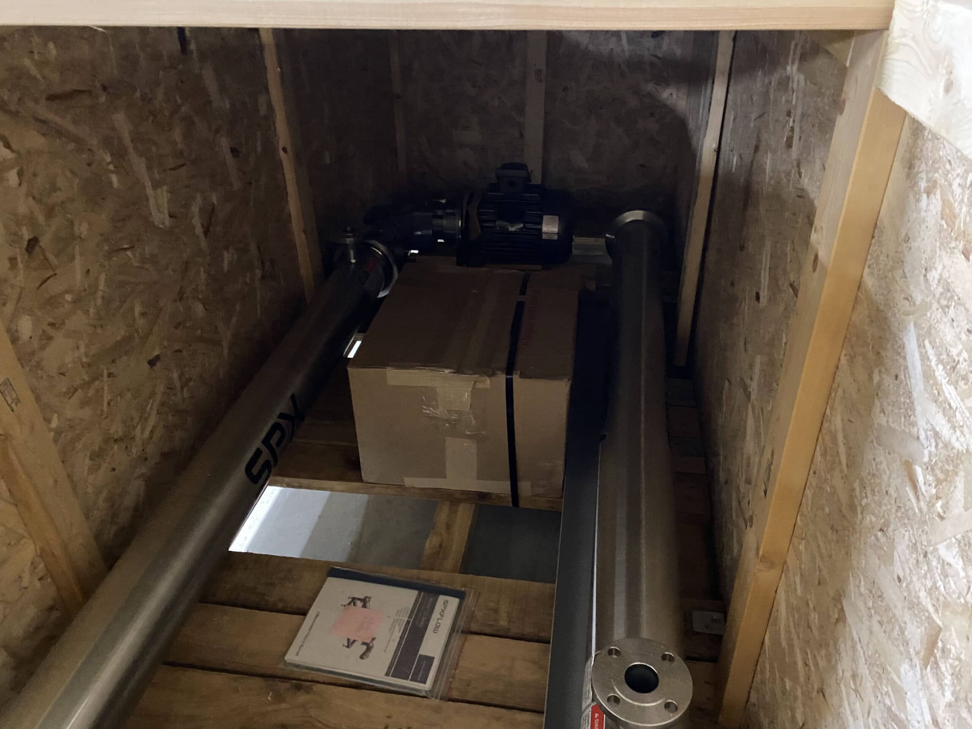 SPX Flow Votator LD Series 5x80 Scraped Surface Heat Exchanger Unit 1, 2019 - NEVER USED! - Image 2