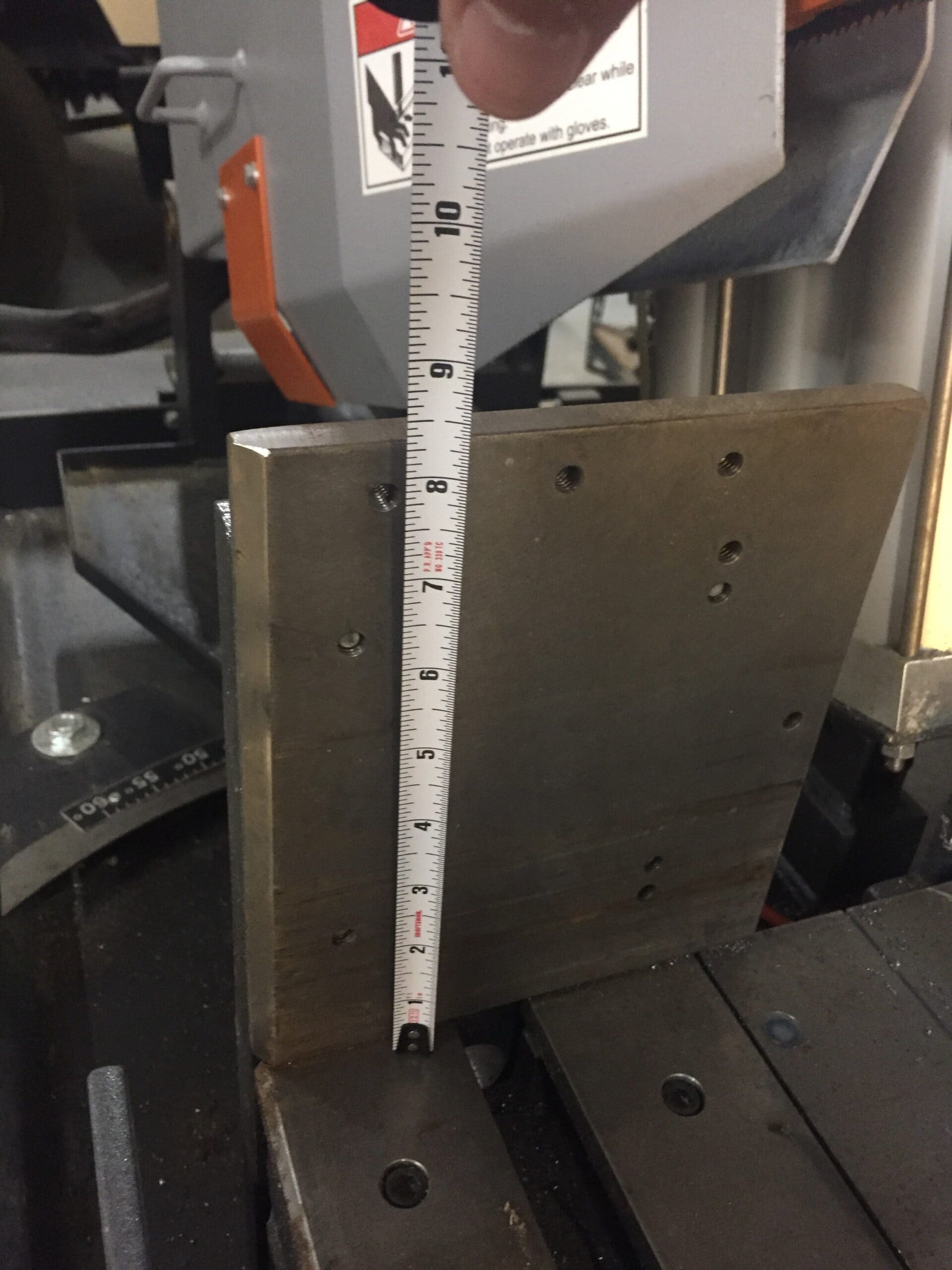 16″ x 12.75" HEM Sidewinder M Horizontal Miter Band Saw, 2017- Single Phase, Barely Used - Image 3