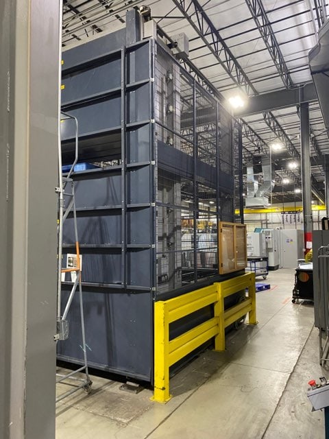 Salvagnini P4-1812 Panel Bender, 2000 - Tivox 6 Shelf Tower - Image 4