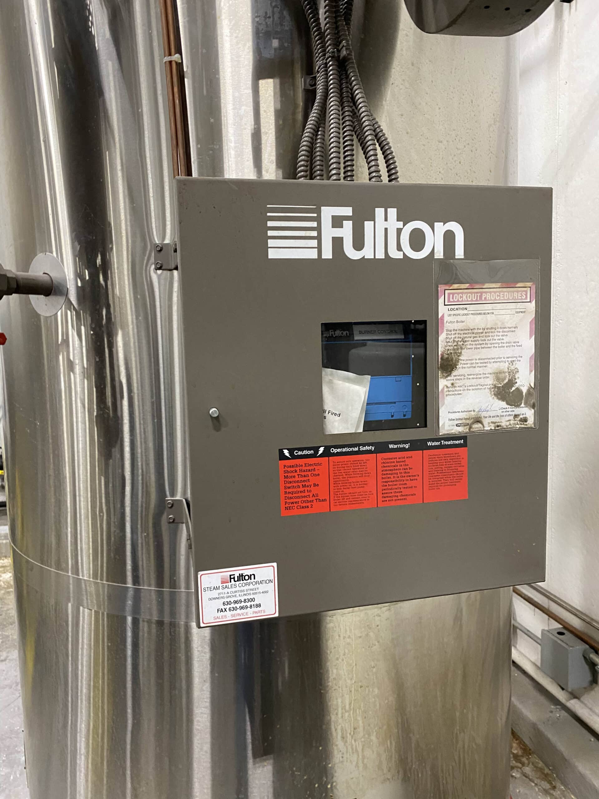 ICS-30 Fulton Boiler Skid, 1998 - LOW HOURS! - Image 8