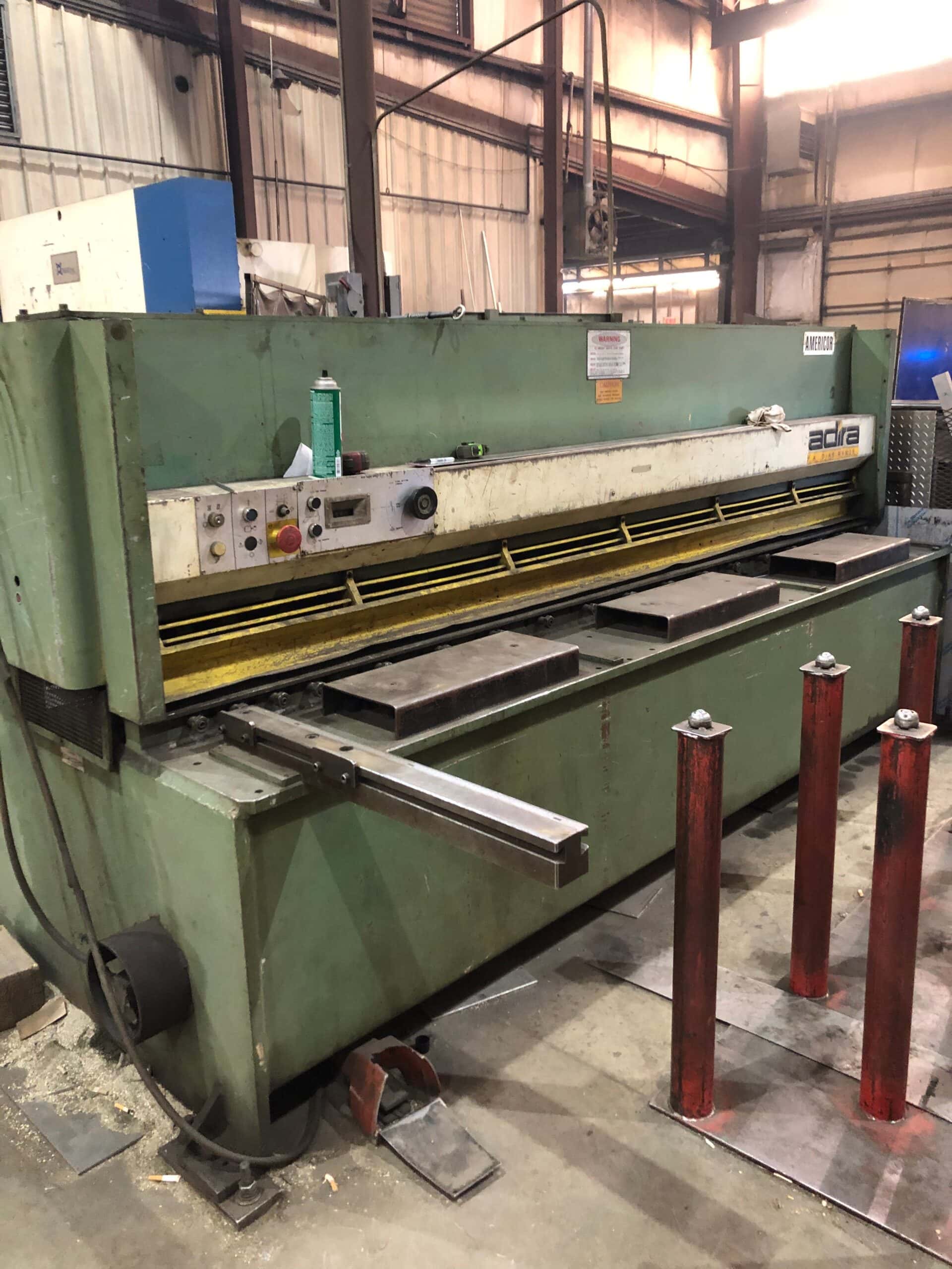 1/4"x10' Adira GHS-0630 Hydraulic Shear, 1994 - Image 2