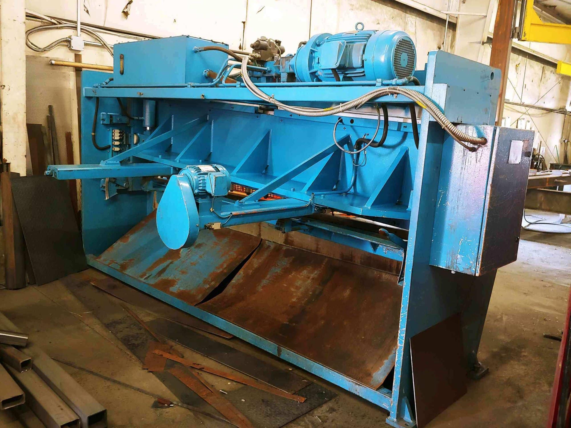 1/4" X 10' Krras RAS 306 CNC Shear, 2008- Programmable Backguage - Image 3