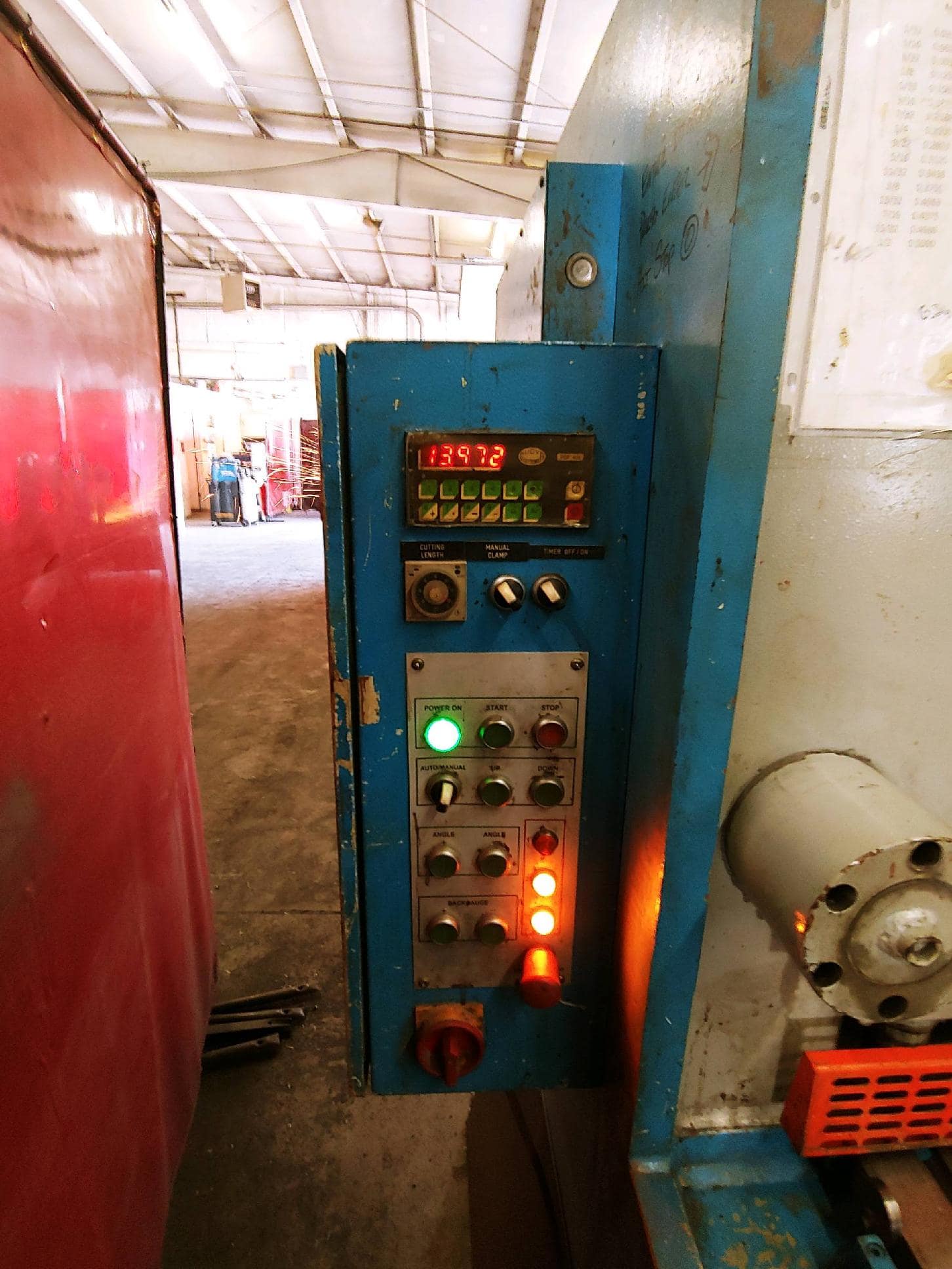 1/4" X 10' Krras RAS 306 CNC Shear, 2008- Programmable Backguage - Image 2