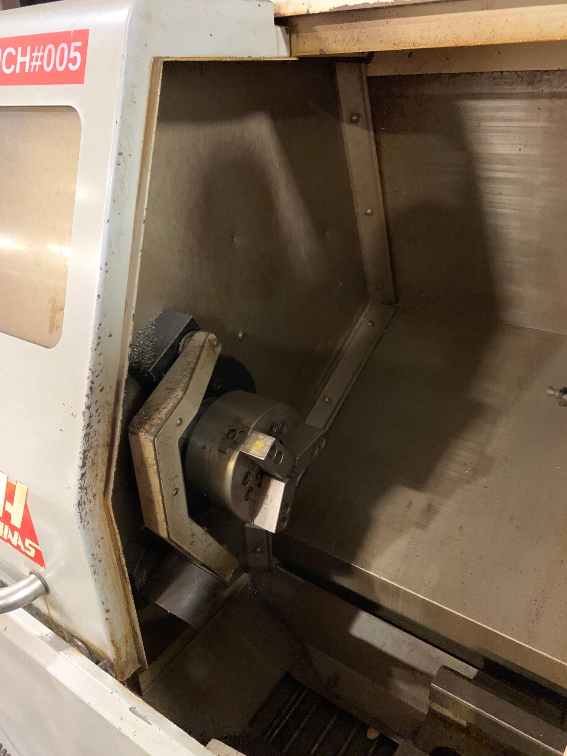 Haas SL-10 CNC Lathe, 2008 - Tailstock, Tool Pre Setter, Parts Catcher - Image 5