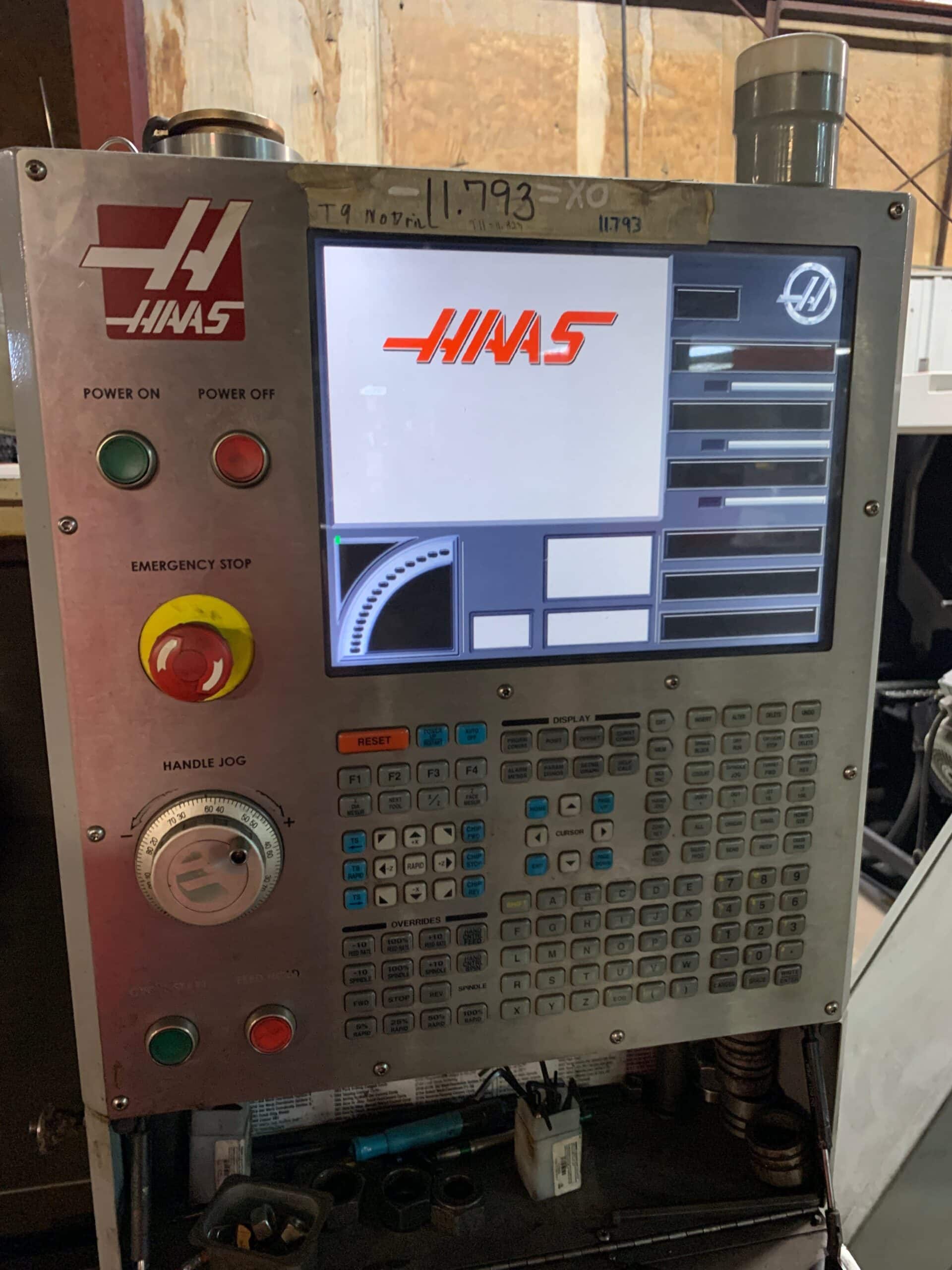 Haas SL-10 CNC Lathe, 2008 - Tailstock, Tool Pre Setter, Parts Catcher - Image 3
