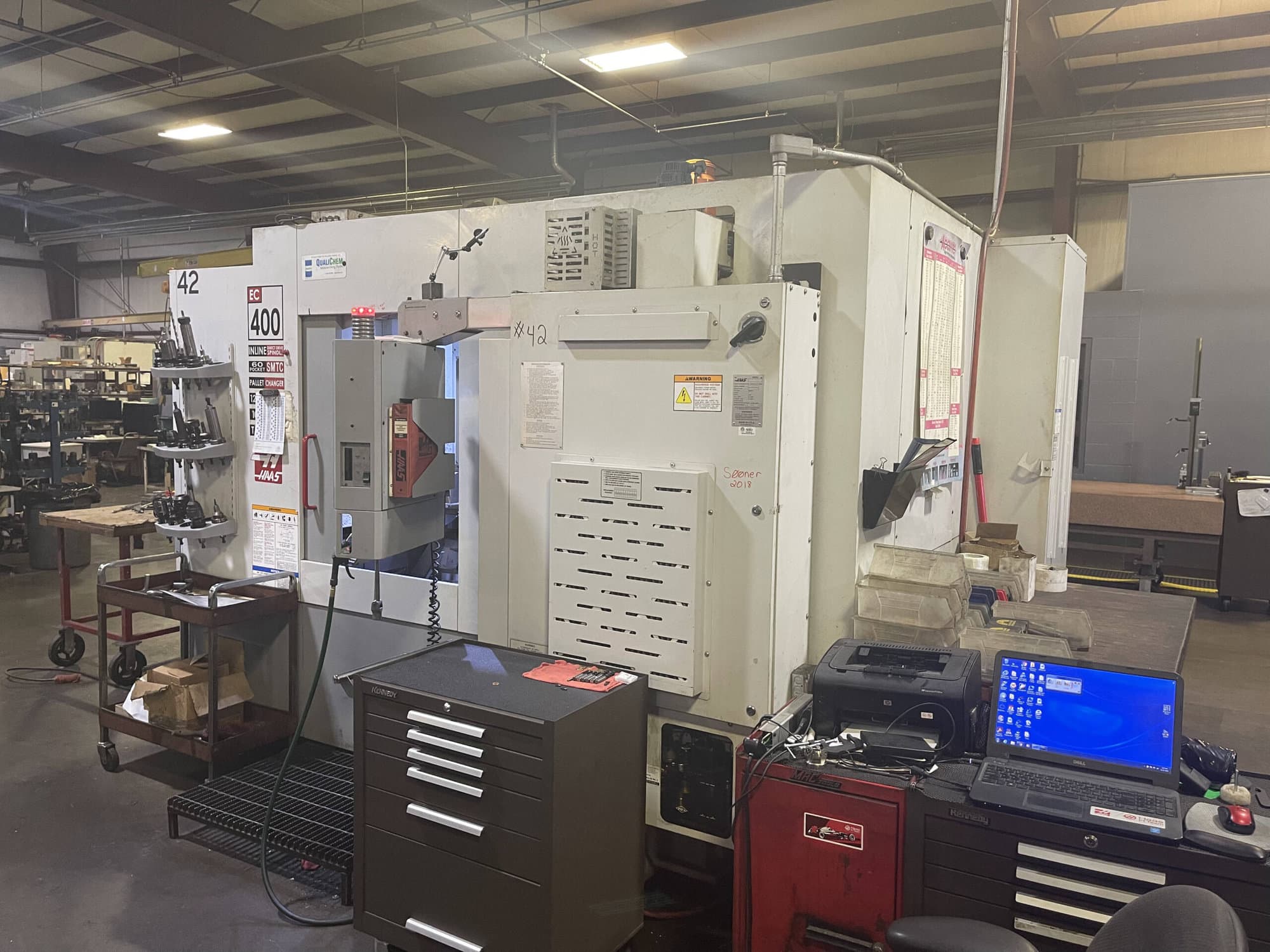 Haas EC-400 HMC, 2004 - 12K RPM Spindle, Full 4th axis - Image 8
