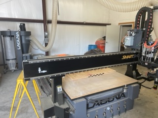 Laguna Smartshop 3 CNC Router, 2020 - Fanuc Control, Tool Changer, Vacuum System, HSK63F, Available Tooling - Image 3