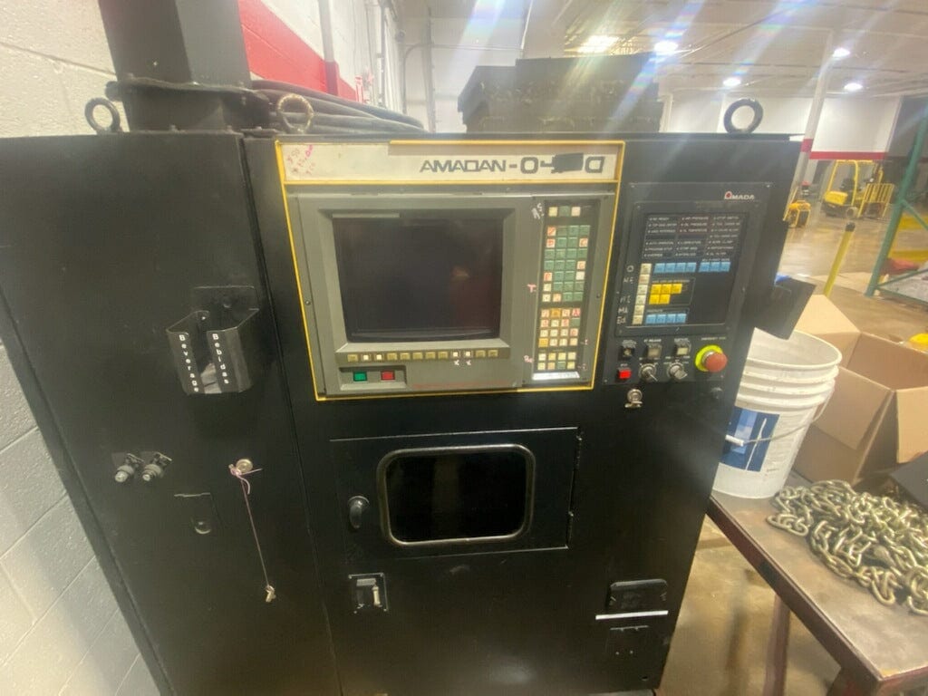 33 Ton Amada Pega 357 CNC Turret Punch, 1996 - 2 Auto Index, 44 Station, Great Condition, Pre-Removal Pricing - Image 2
