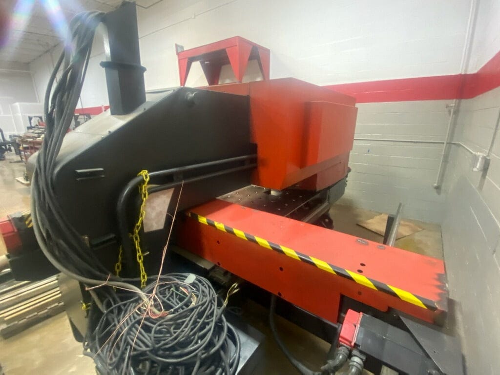 33 Ton Amada Pega 357 CNC Turret Punch, 1996 - 2 Auto Index, 44 Station, Great Condition, Pre-Removal Pricing - Image 4