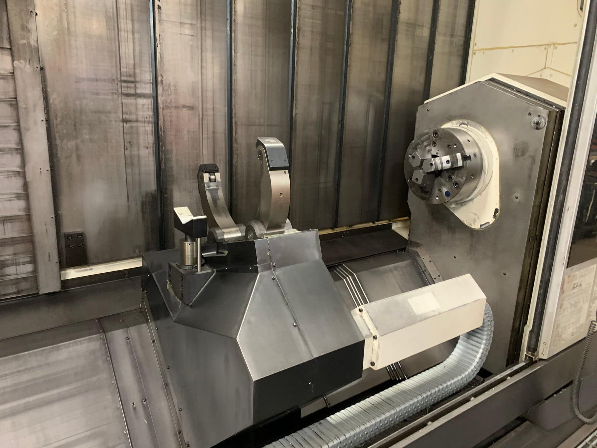 Okuma Multus B550-W CNC Lathe, 2016 - Big Bore, Installed 2018, Renishaw Probing - Image 6