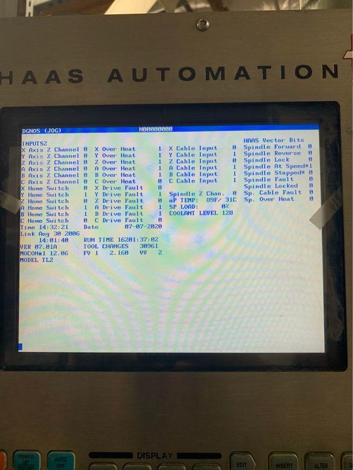 Haas TL-2 CNC Lathe, 2007- Enclosure, Tooling Included, Under Power - Image 3