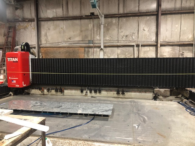 Park Industries Titan 1016, 2008 CNC Stone Center - Pods Included, Video - Image 9
