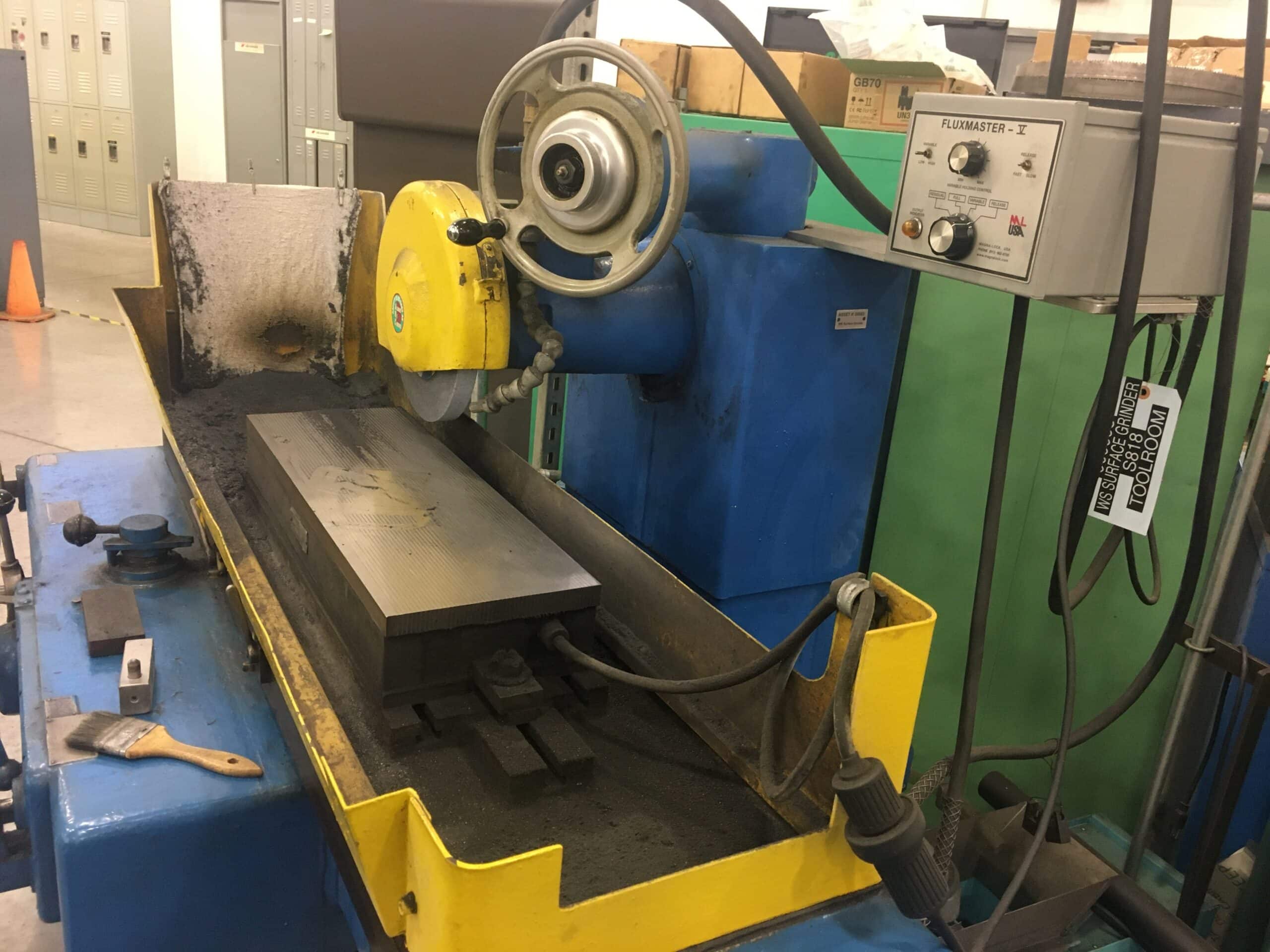 Warner and Swasey Norton 8" x 24" S-3 Surface Grinder - Fluxmaster V Magnet Controller - Image 5