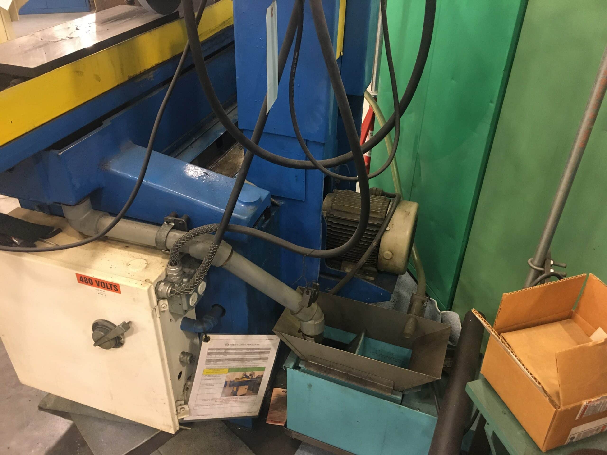 Warner and Swasey Norton 8" x 24" S-3 Surface Grinder - Fluxmaster V Magnet Controller - Image 10