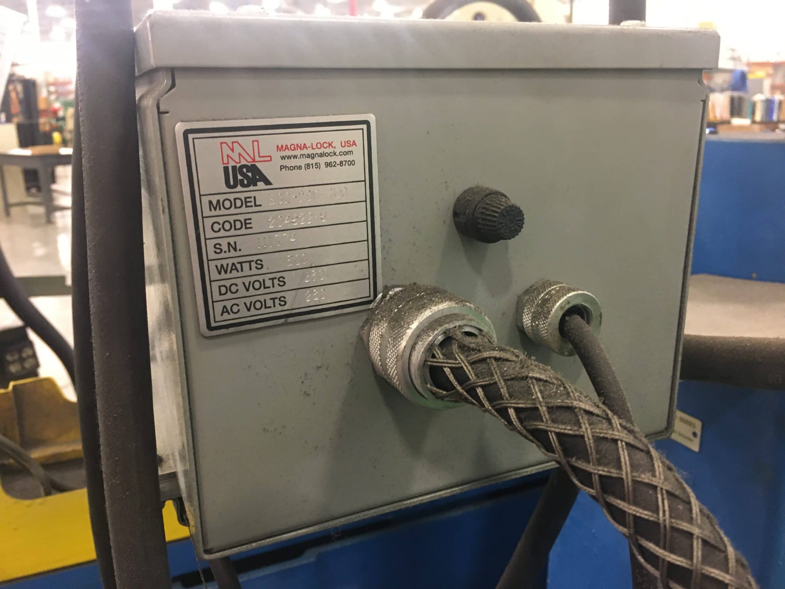 Warner and Swasey Norton 8" x 24" S-3 Surface Grinder - Fluxmaster V Magnet Controller - Image 11