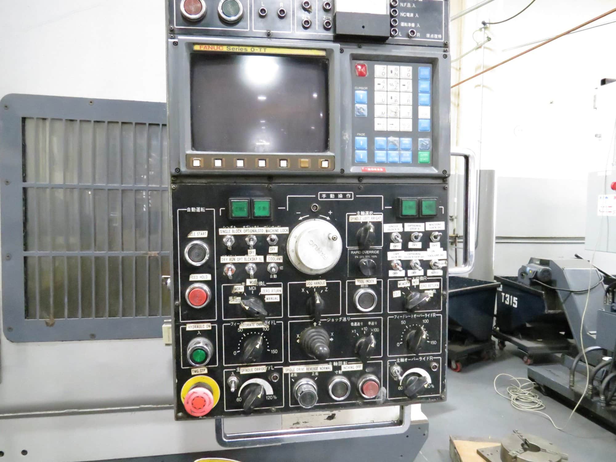 Okuma & Howa ACT2SP-V3 VTL, 1990 - Chip Conveyor, Fanuc Control - Image 2