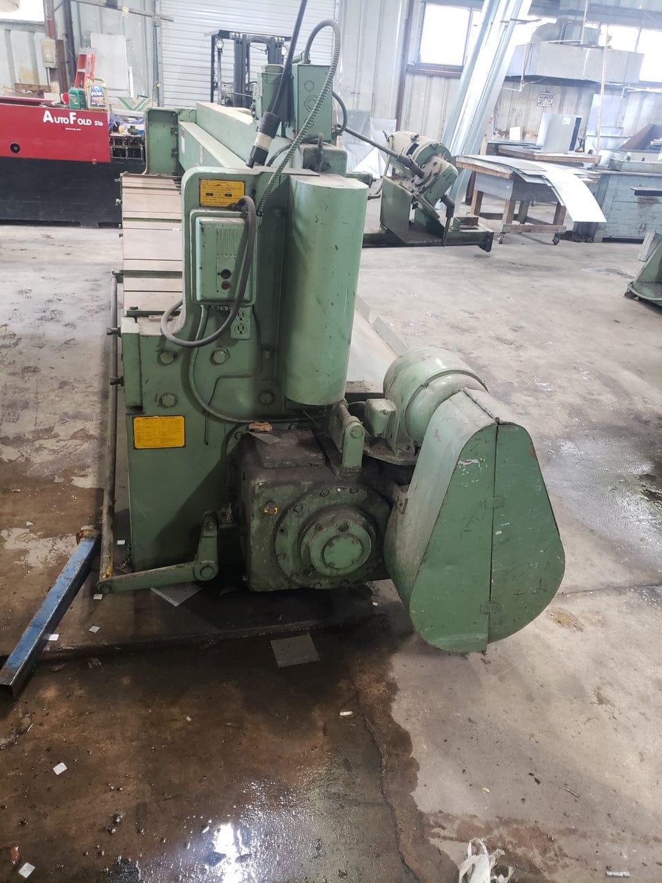 10 Gauge x 10' Wysong 1010-RD Shear, 1960 - Squaring Arm - Image 3
