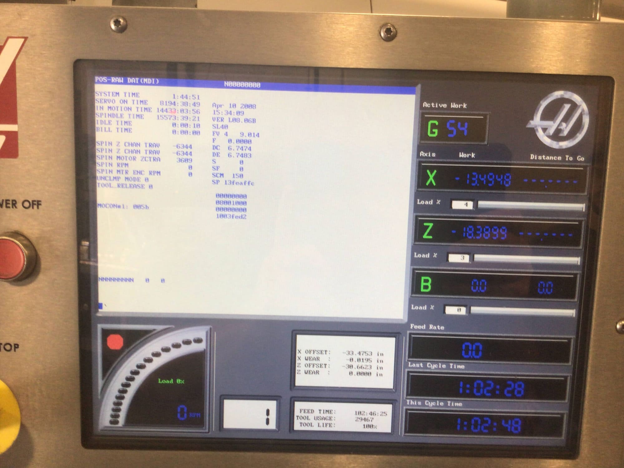 Haas SL-40T CNC Lathe, 2007 - Tailstock, Tool Presetter, 15" Chuck - Image 7