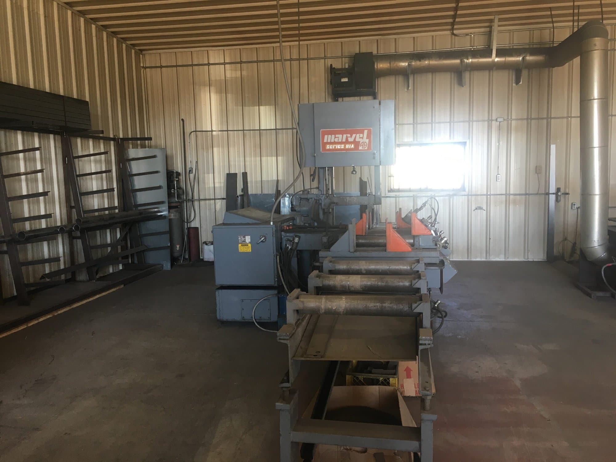 18" X 20" Marvel 81A 10PC Fully Auto/Programmable Vertical Bandsaw - Image 6