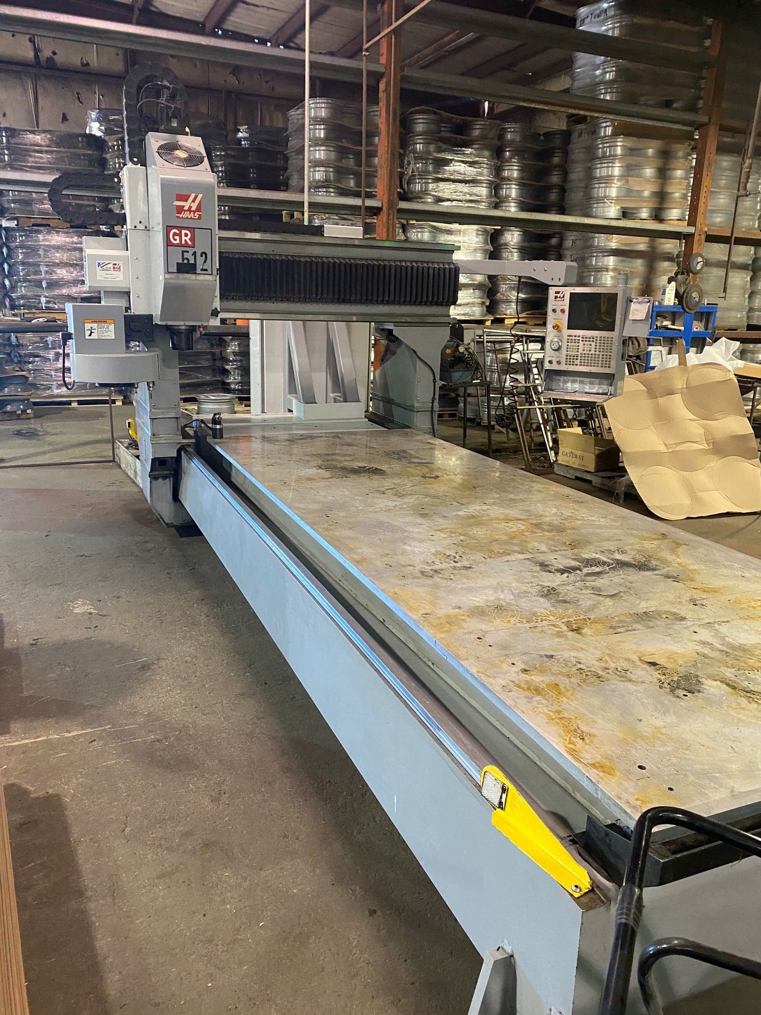Haas GR-512 Gantry Router 2006 - Very Low Hours