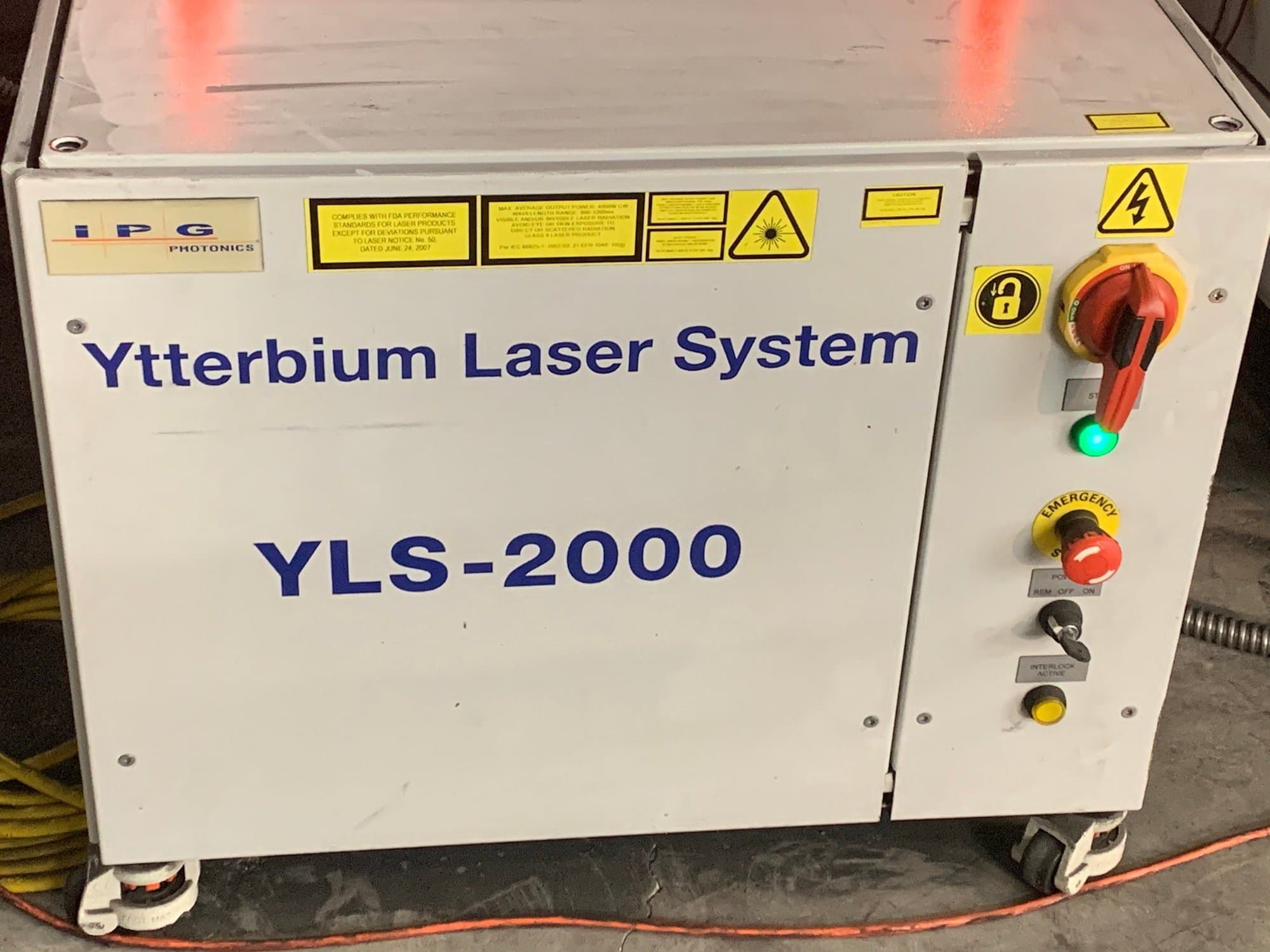 2000 Watt Multicam Quantus 48 Fiber Laser System, 2017- 4' x 8' - Image 10
