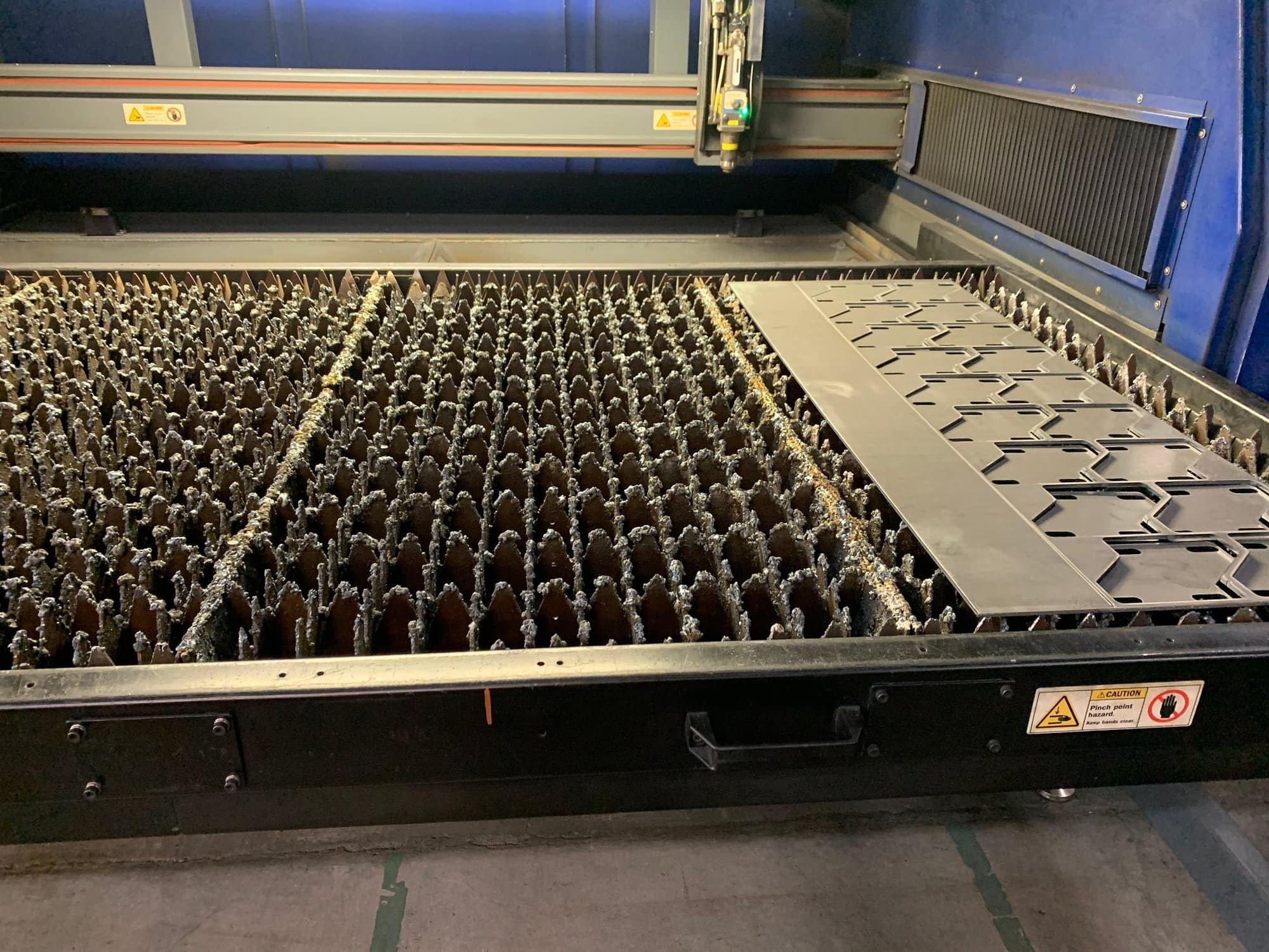2000 Watt Multicam Quantus 48 Fiber Laser System, 2017- 4' x 8' - Image 4
