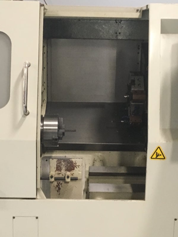 Hurco TM-8 CNC Lathe, 2007 - Tailstock, Chip Conveyor - Image 3
