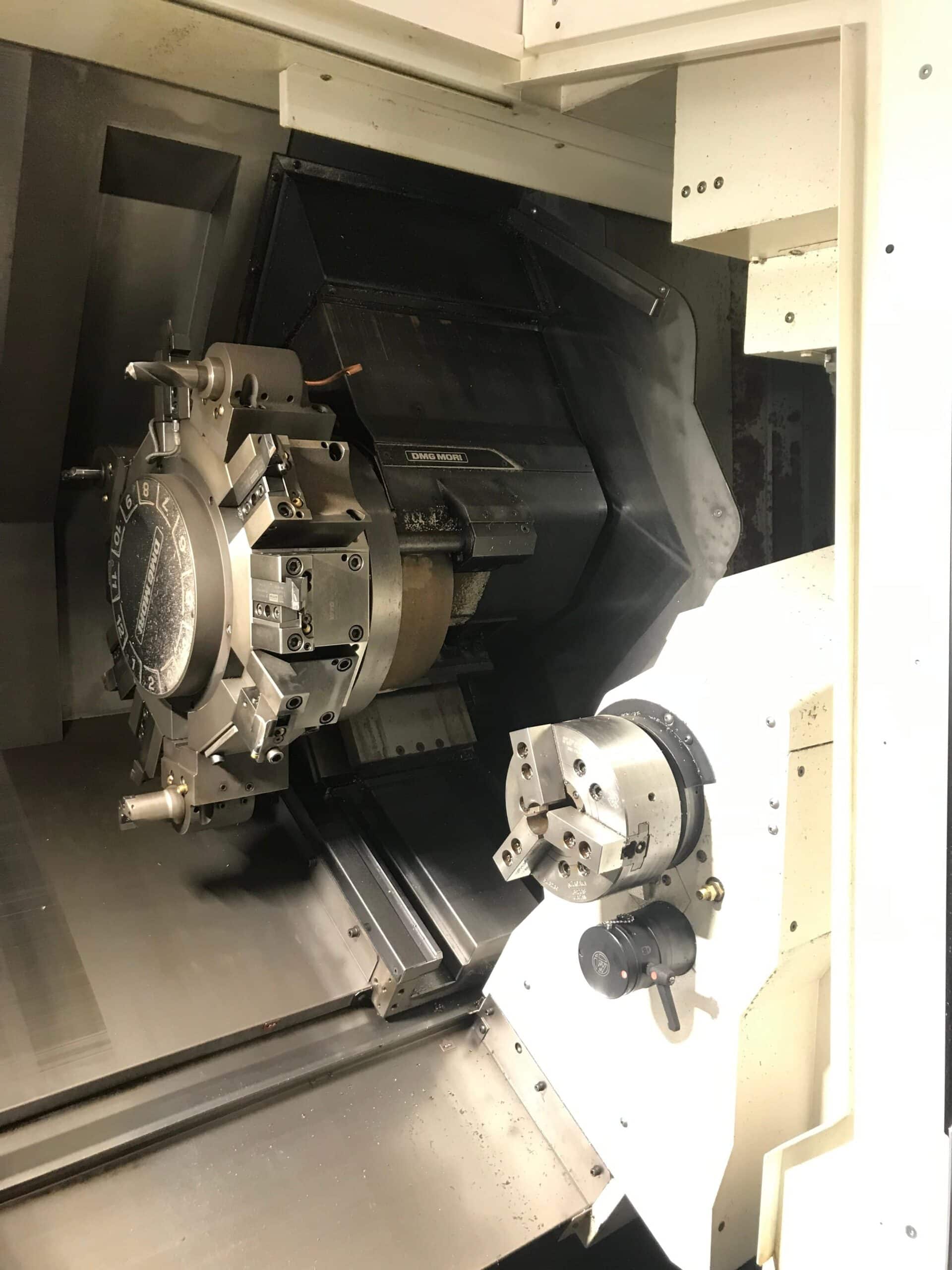 DMG Mori NLX2500SY/700 CNC Lathe, 2018- Sub Spindle, Live Tooling, PM Report 6/10, Under Power, Video - Image 5