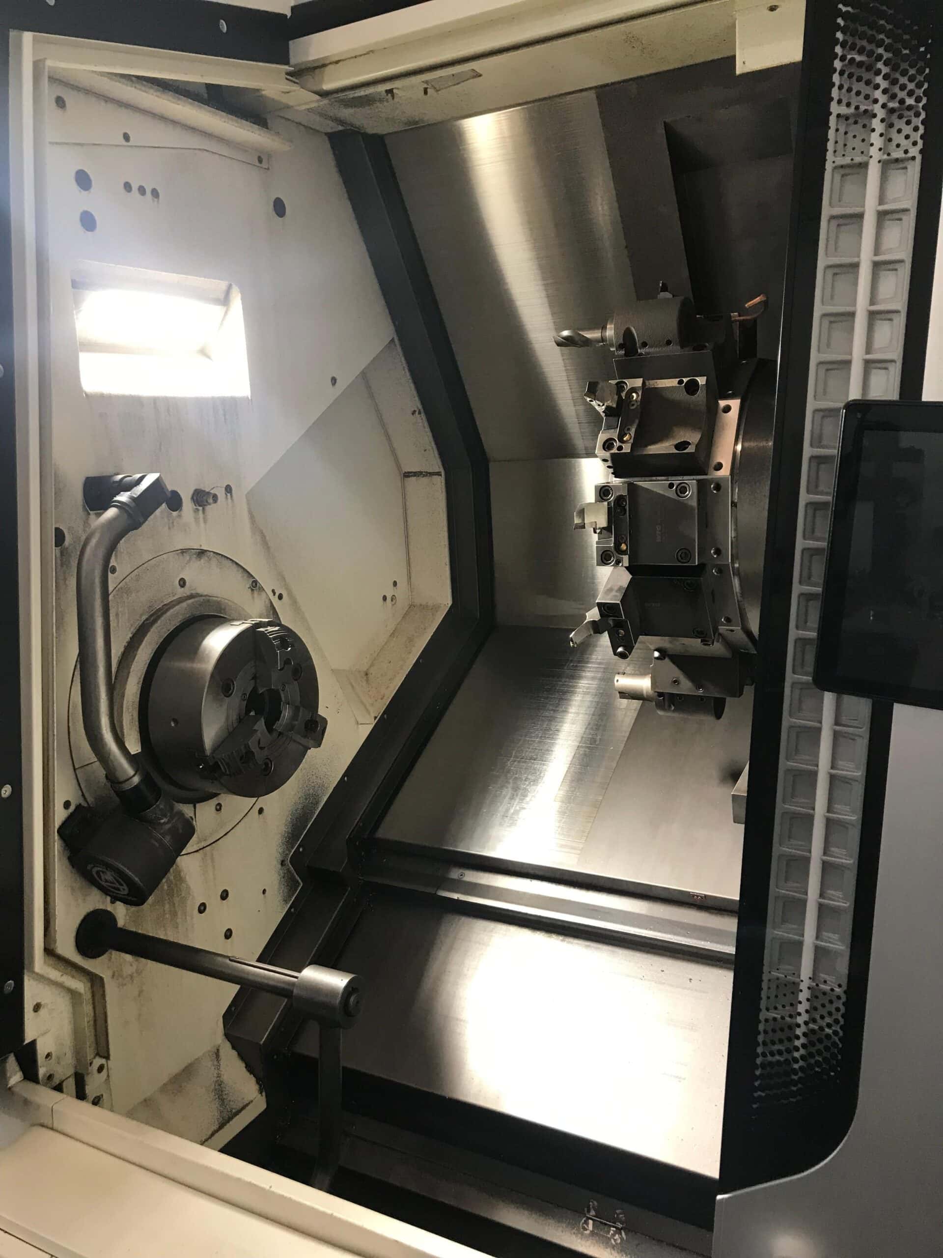 DMG Mori NLX2500SY/700 CNC Lathe, 2018- Sub Spindle, Live Tooling, PM Report 6/10, Under Power, Video - Image 4