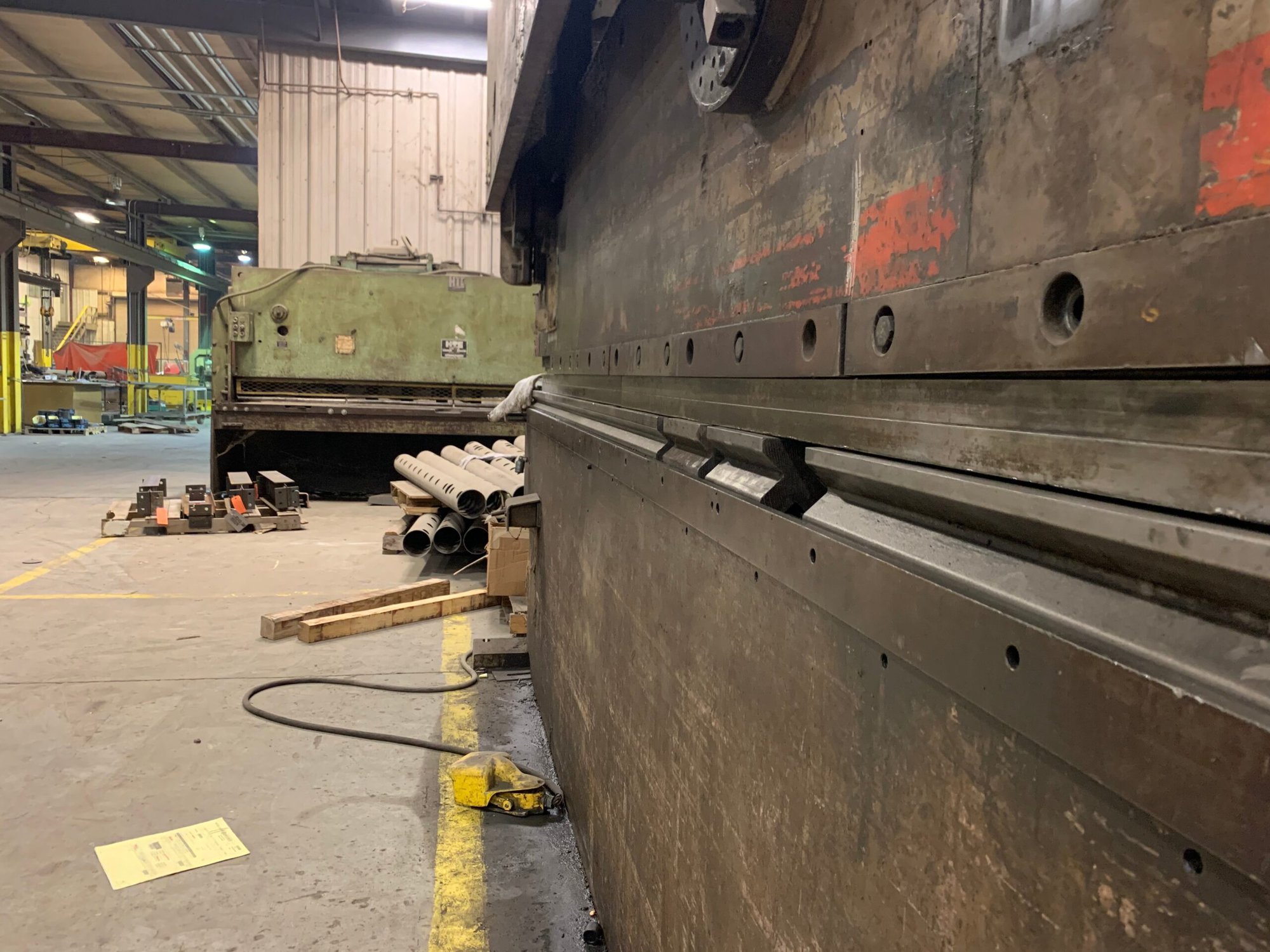 155 Ton x 12' HTC 155-12H Press Brake- Underpower - Image 4