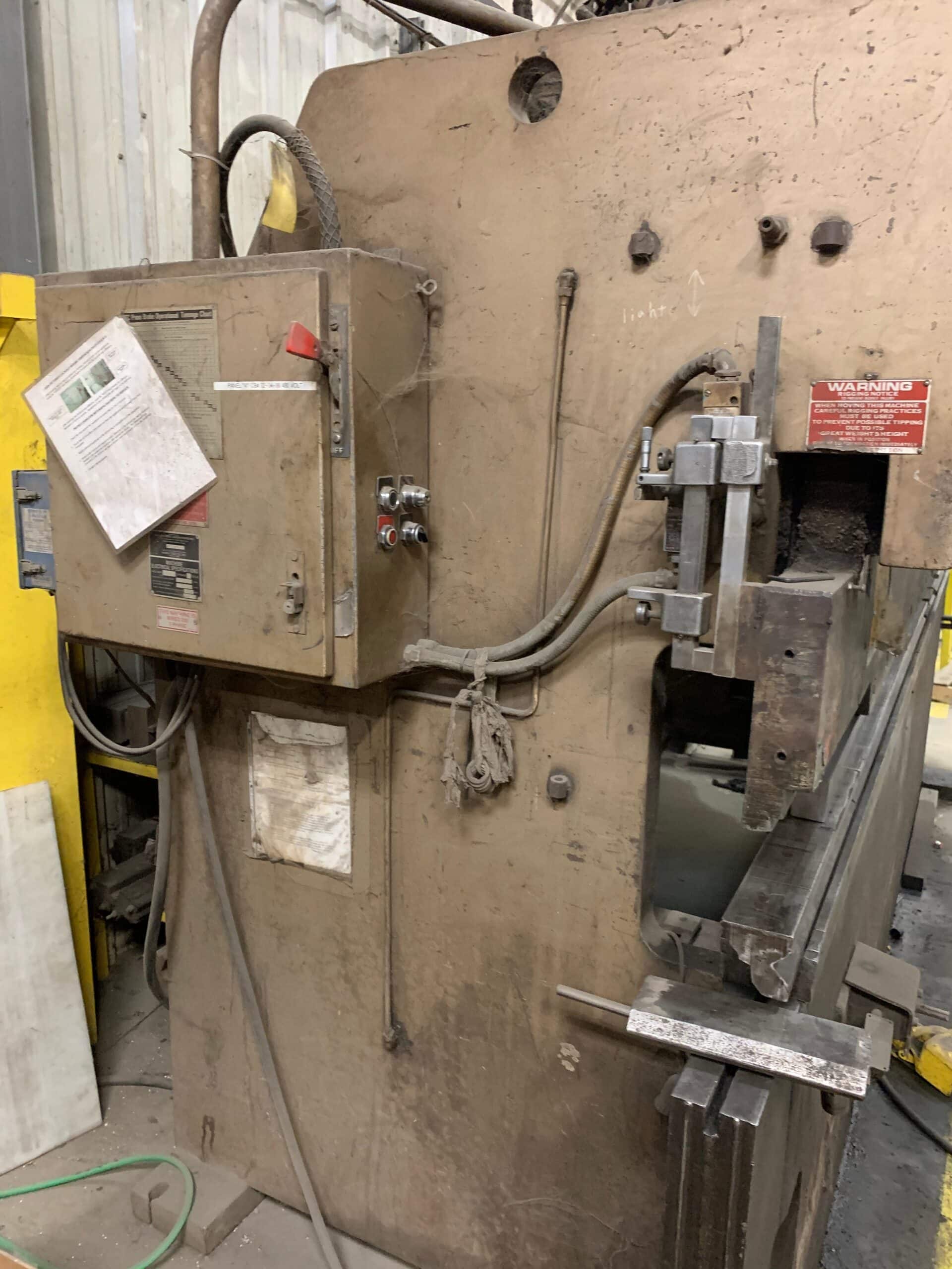 155 Ton x 12' HTC 155-12H Press Brake- Underpower - Image 7