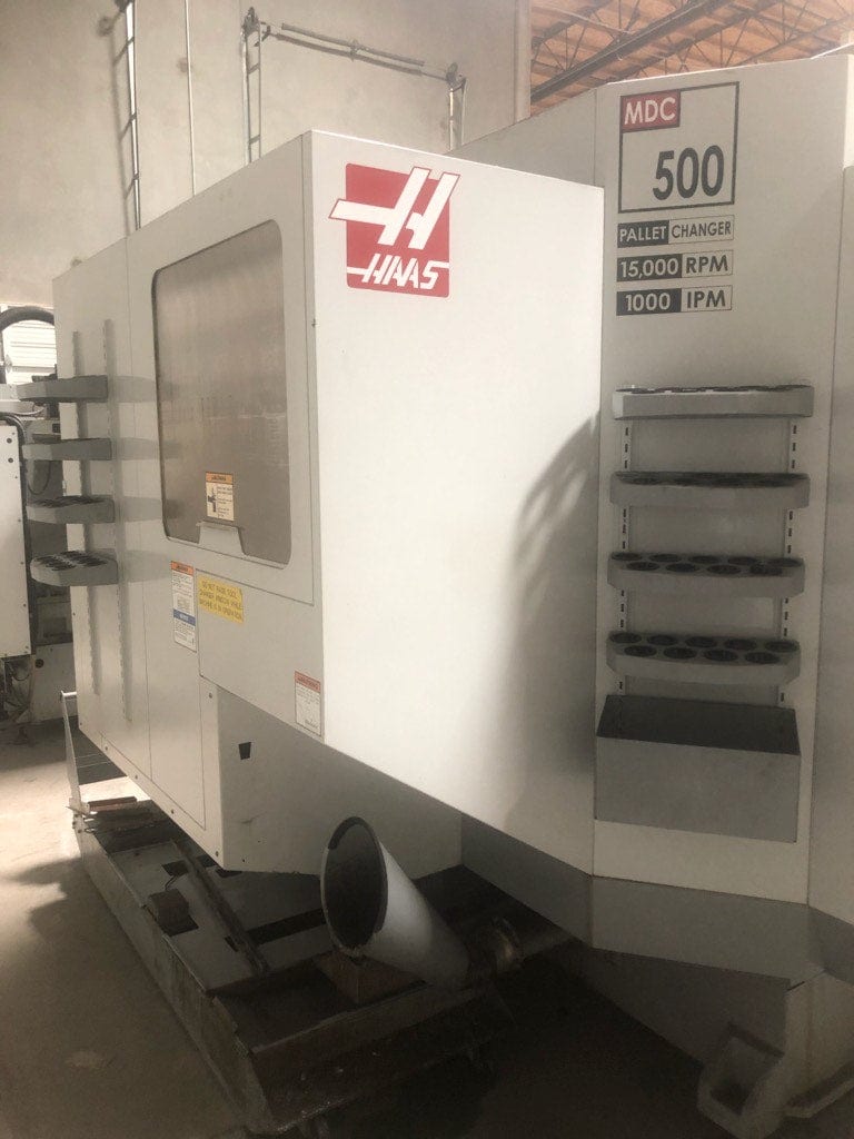 Haas MDC-500 VMC, 2006 - 15,000 RPM, Pallet Changer - Image 2