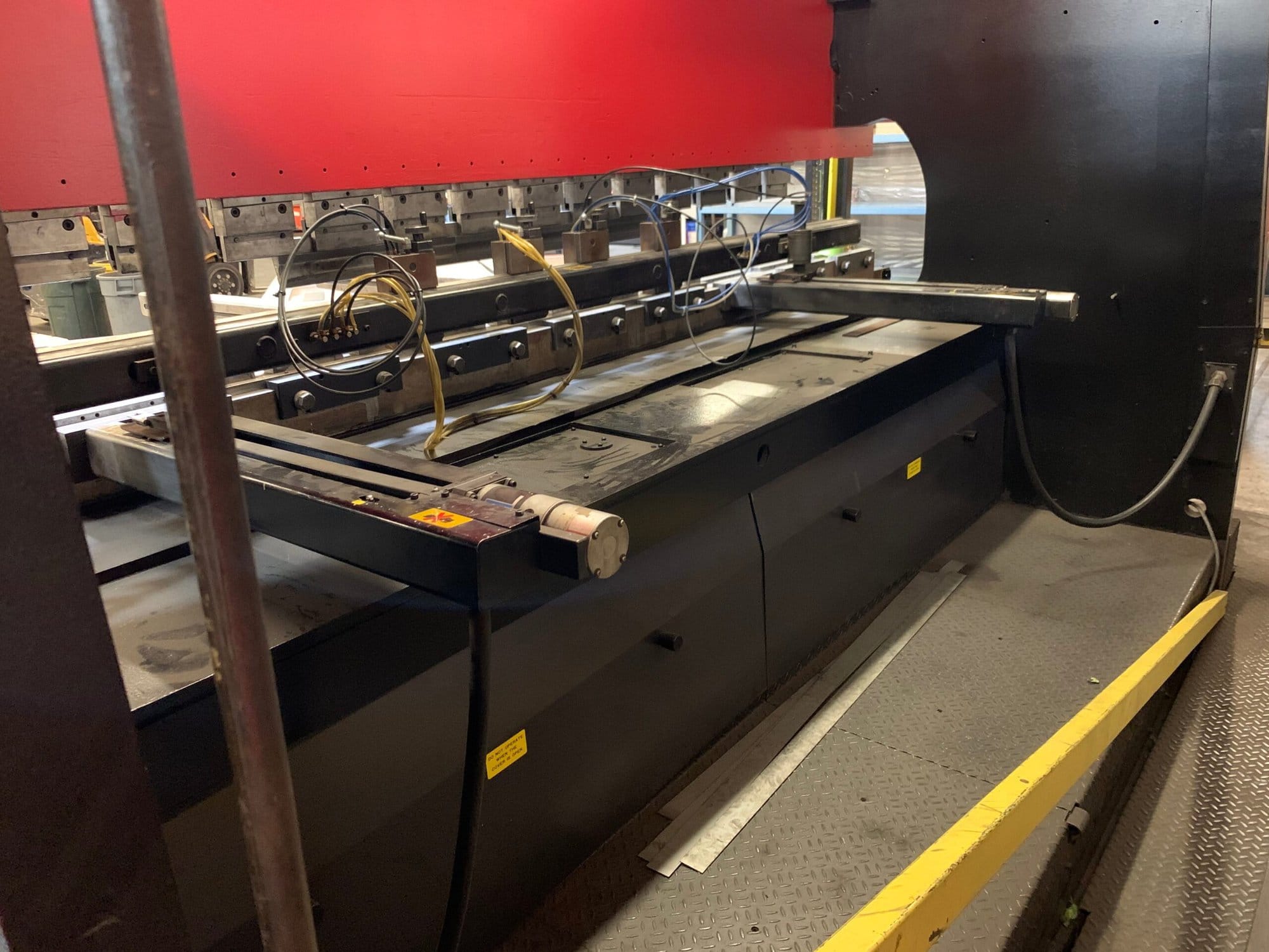 165 Ton x 13' Amada FBD-1504 CNC Press Brake,1993- NC9-EXII Control, Very Clean Up-Acting Unit - Image 8