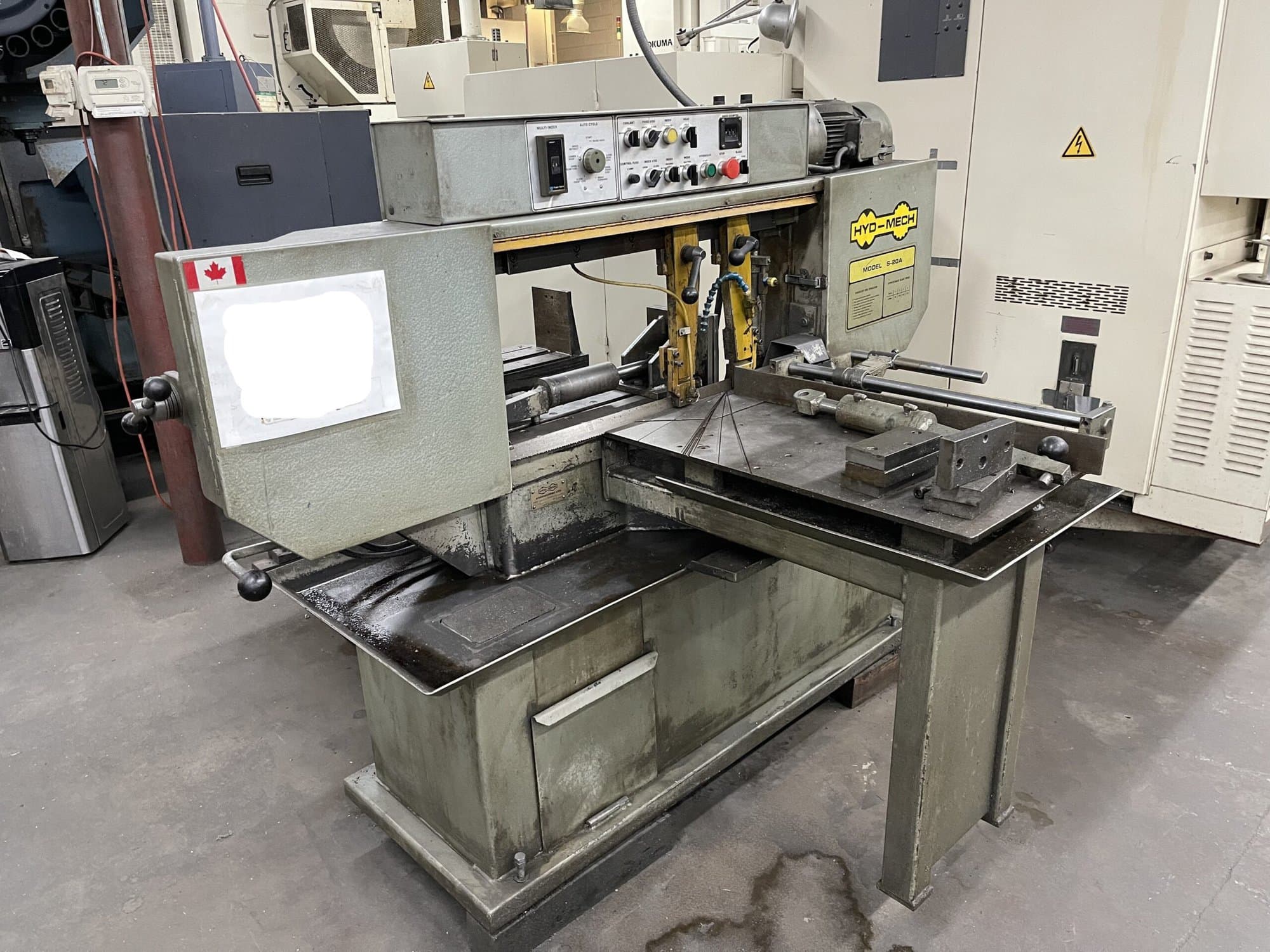 13" X 18" Hydmech S20A Horizontal Automatic Mitering Band Saw, 1990's - Image 2
