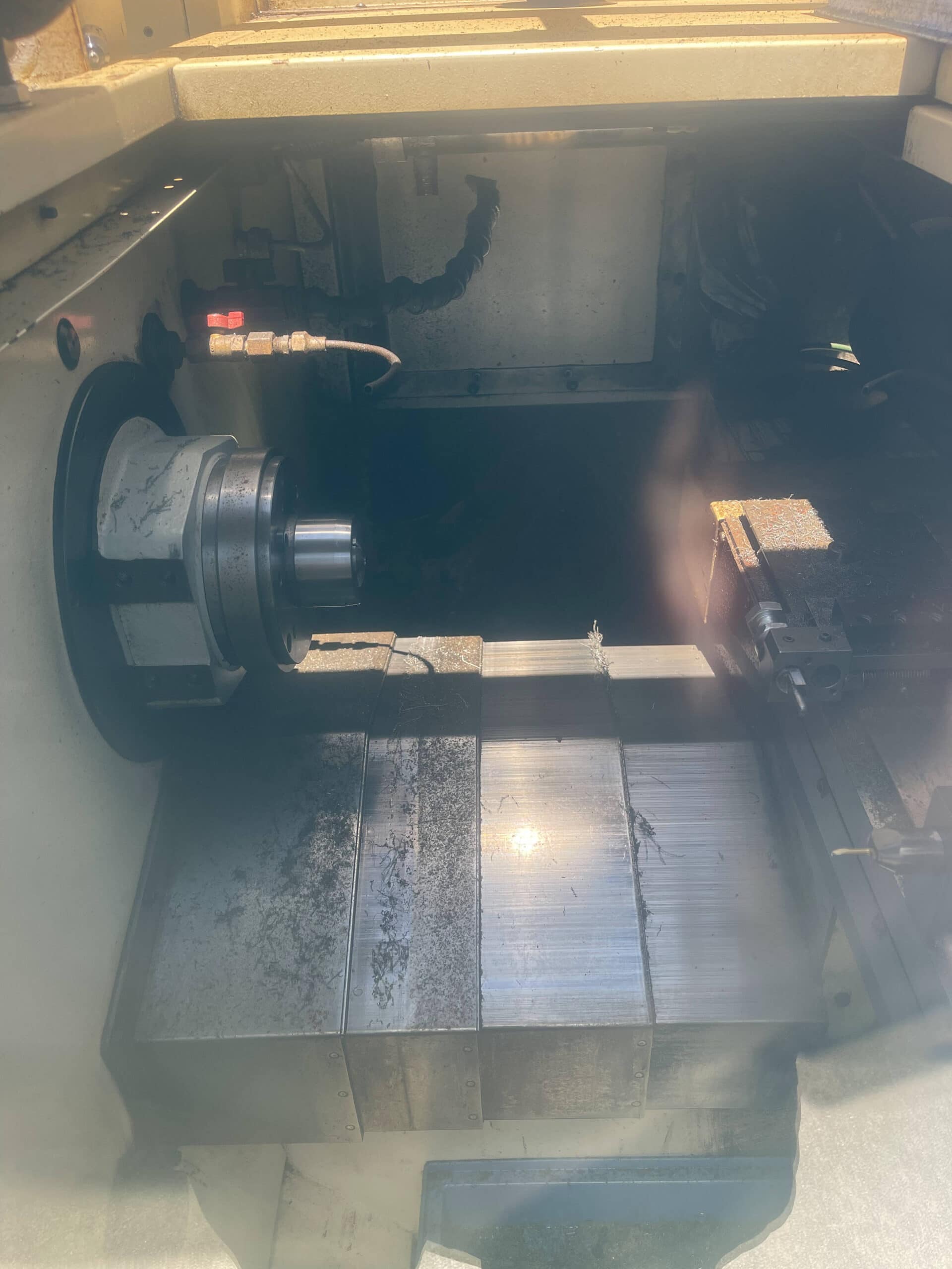 Hardinge Conquest G27 SP CNC Lathe, 2000- Autoload Robot, Pallet Table - Image 2